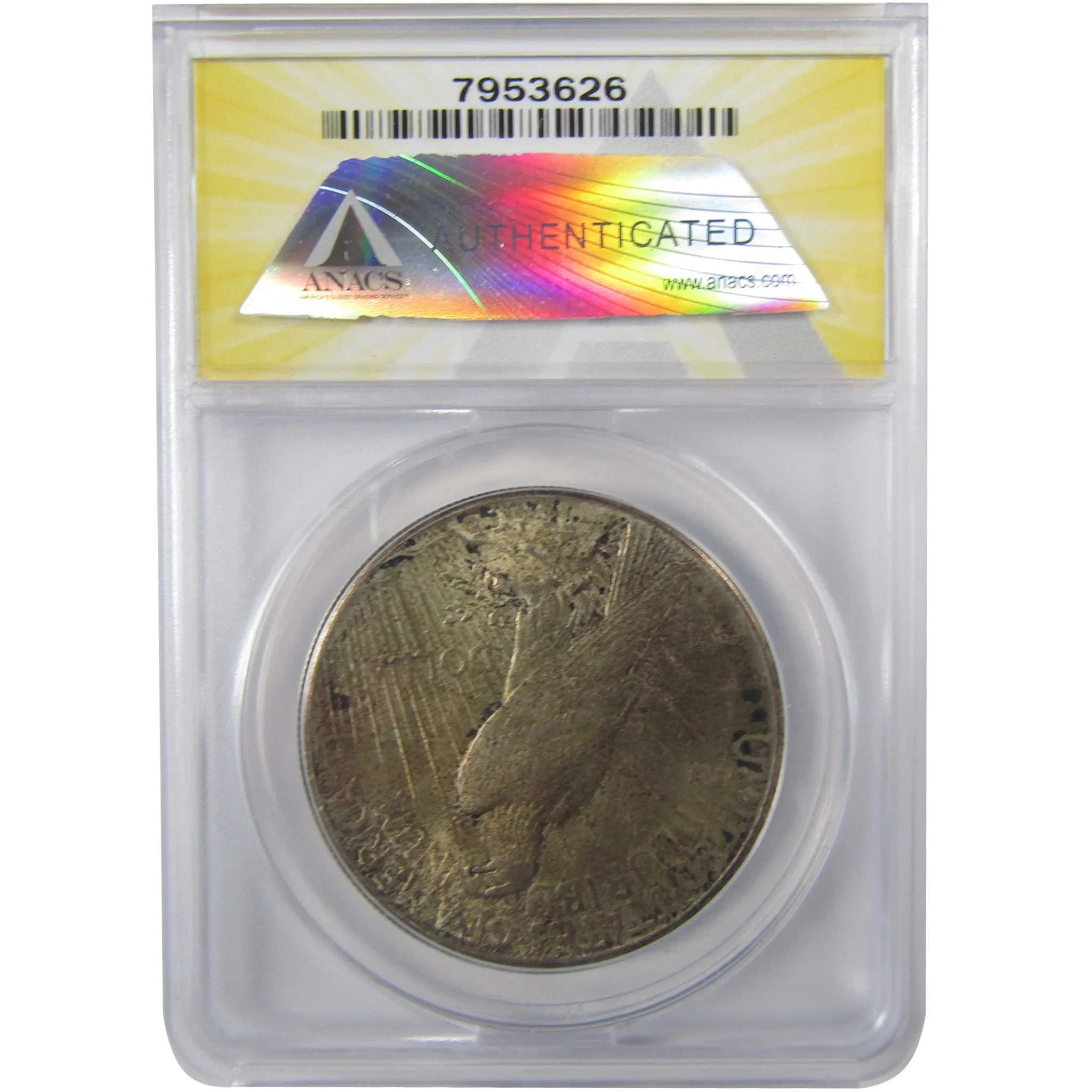 1928 Peace Silver Dollar MS 62 ANACS Uncirculated $1 Coin SKU:I25648