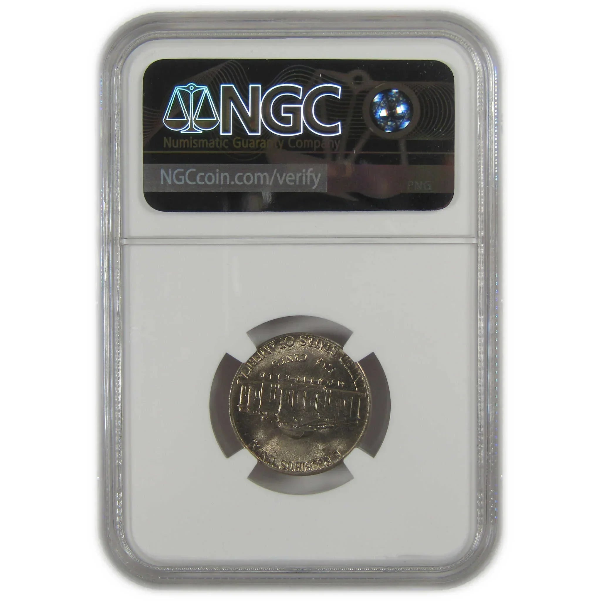 1972 D Jefferson Nickel MS 66 5FS NGC Original Bag Fragment SKU:I23505