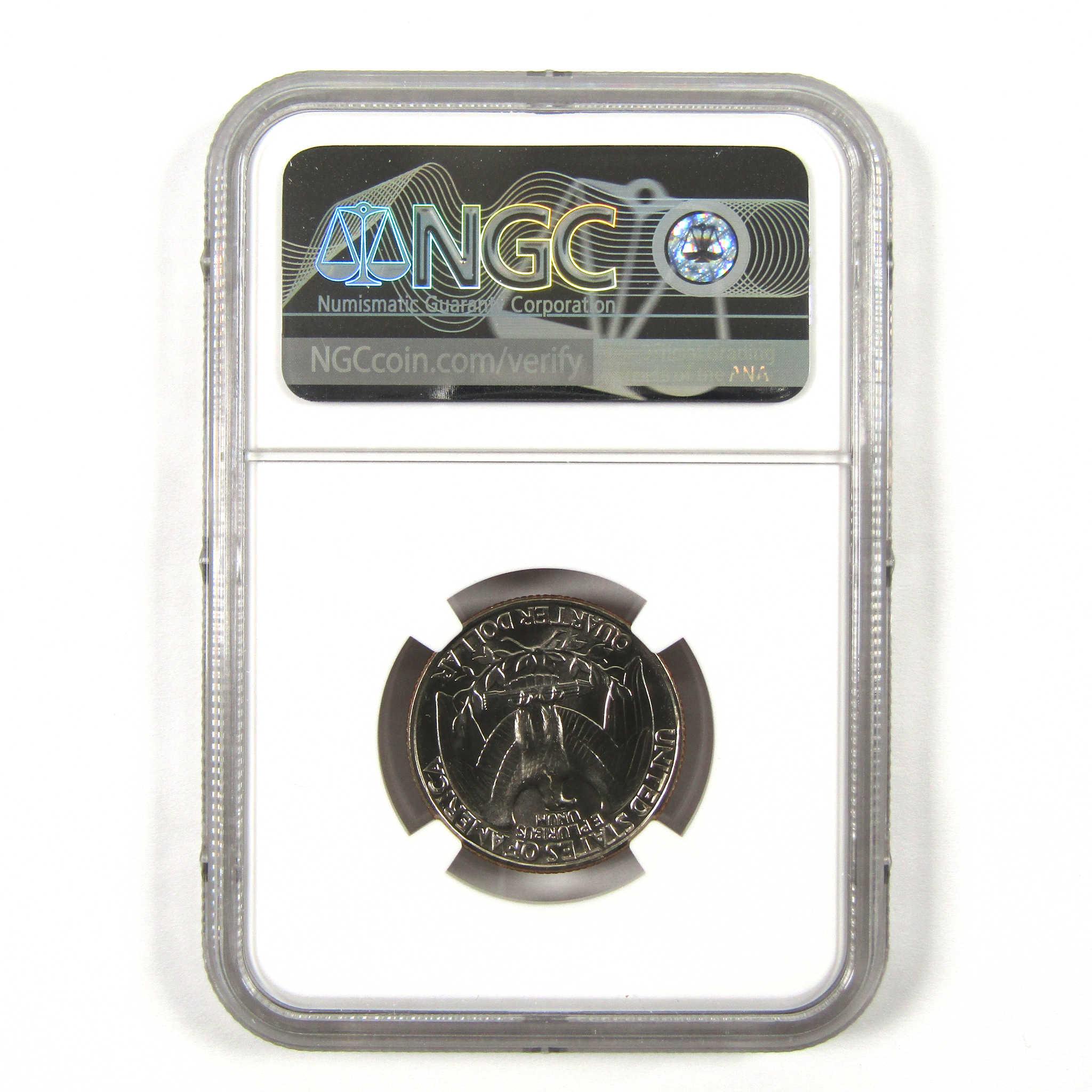 1981 D Washington Quarter MS 66 NGC Clad 25c Uncirculated SKU:I9504