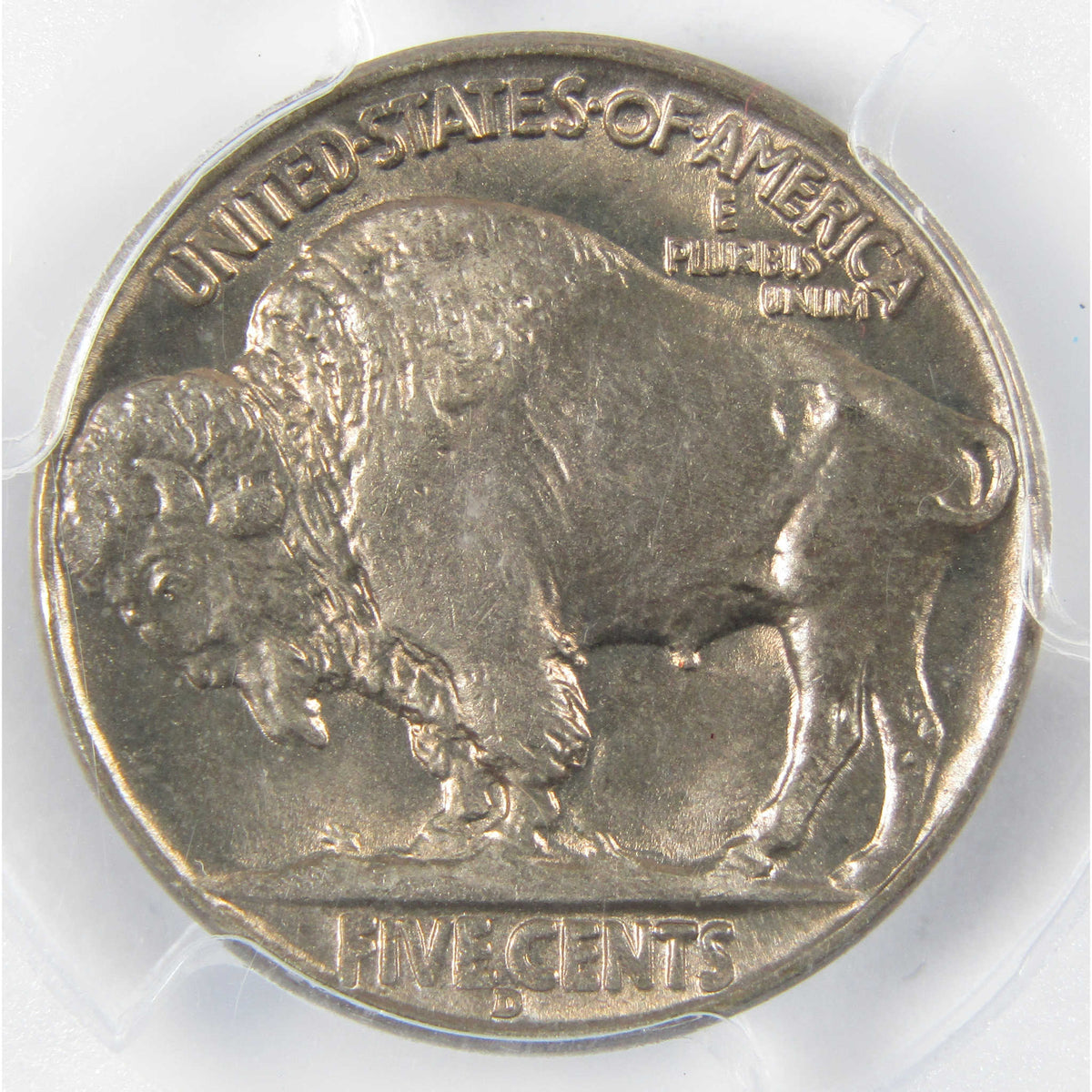 1937 D Indian Head Buffalo Nickel MS 66 PCGS Uncirculated 5c Coin