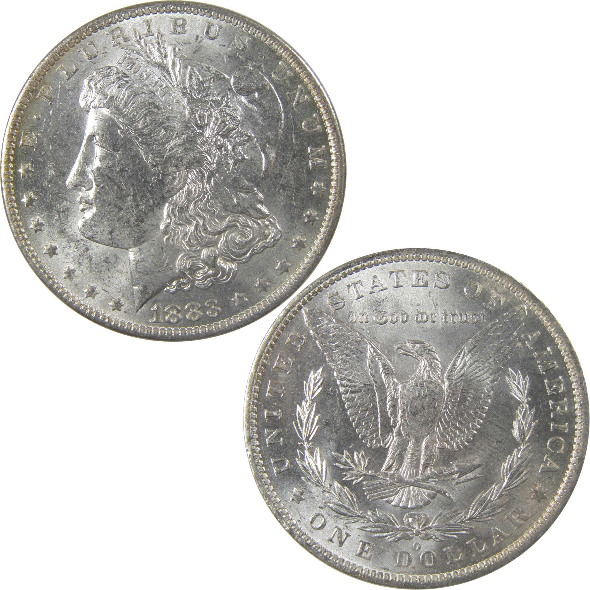 1883 O Morgan Silver Dollar Uncirculated Mint State Toned SKU:I24860