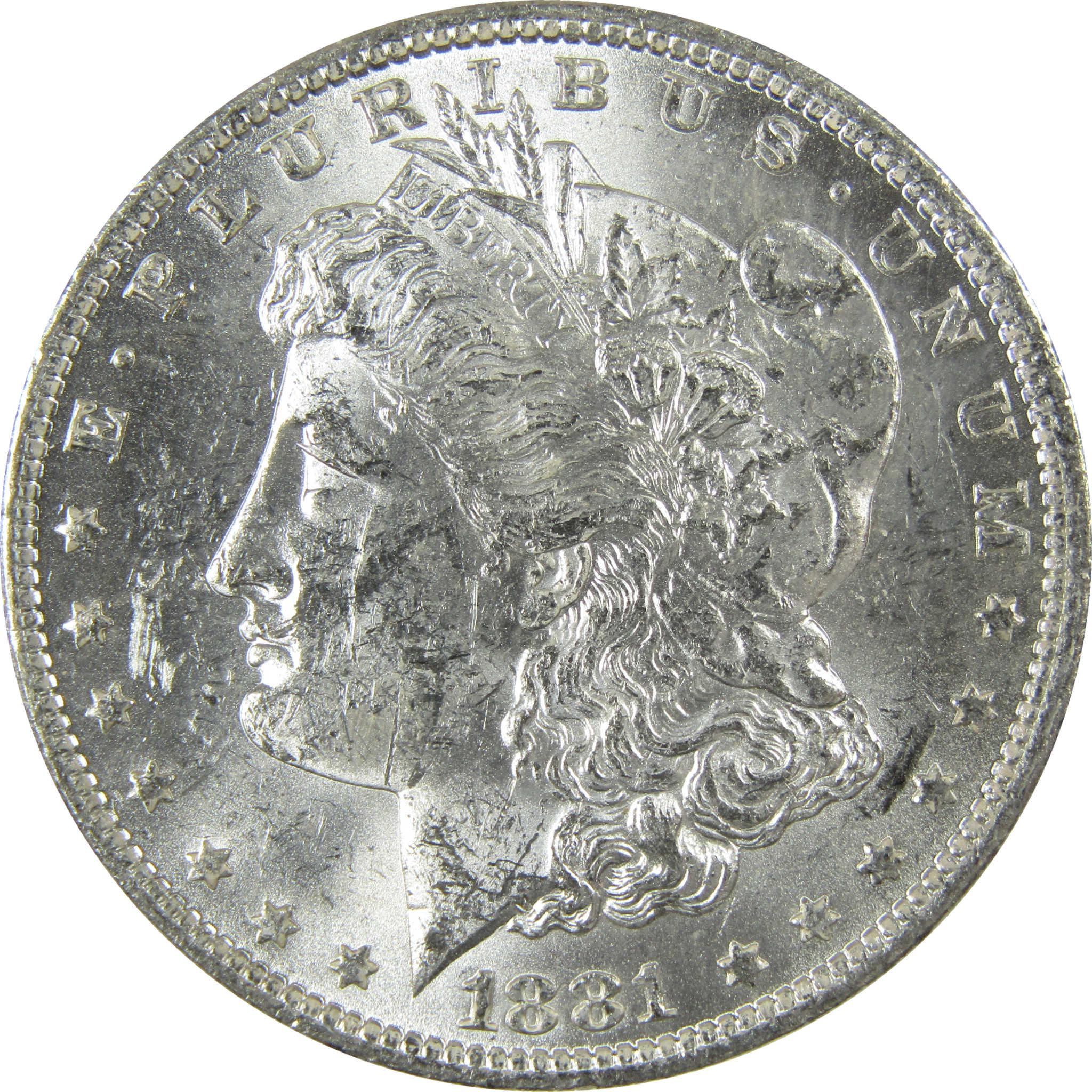 1881 O Morgan Silver Dollar Uncirculated Mint State $1 Coin SKU:I27695 - Morgan coin - Morgan silver dollar - Morgan silver dollar for sale - Profile Coins & Collectibles