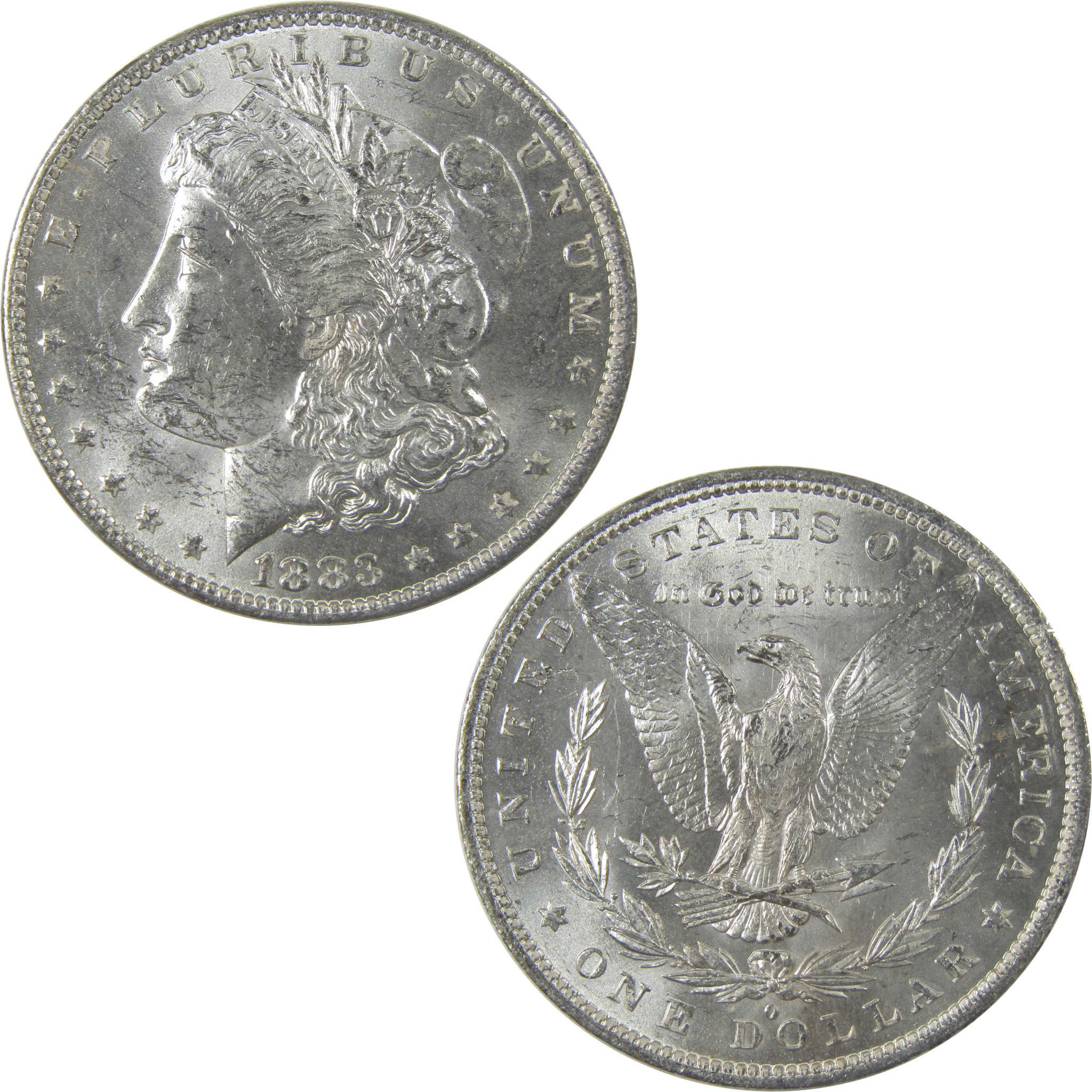 1883 O Morgan Silver Dollar Uncirculated Mint State $1 Coin SKU:I24831 - Morgan coin - Morgan silver dollar - Morgan silver dollar for sale - Profile Coins & Collectibles