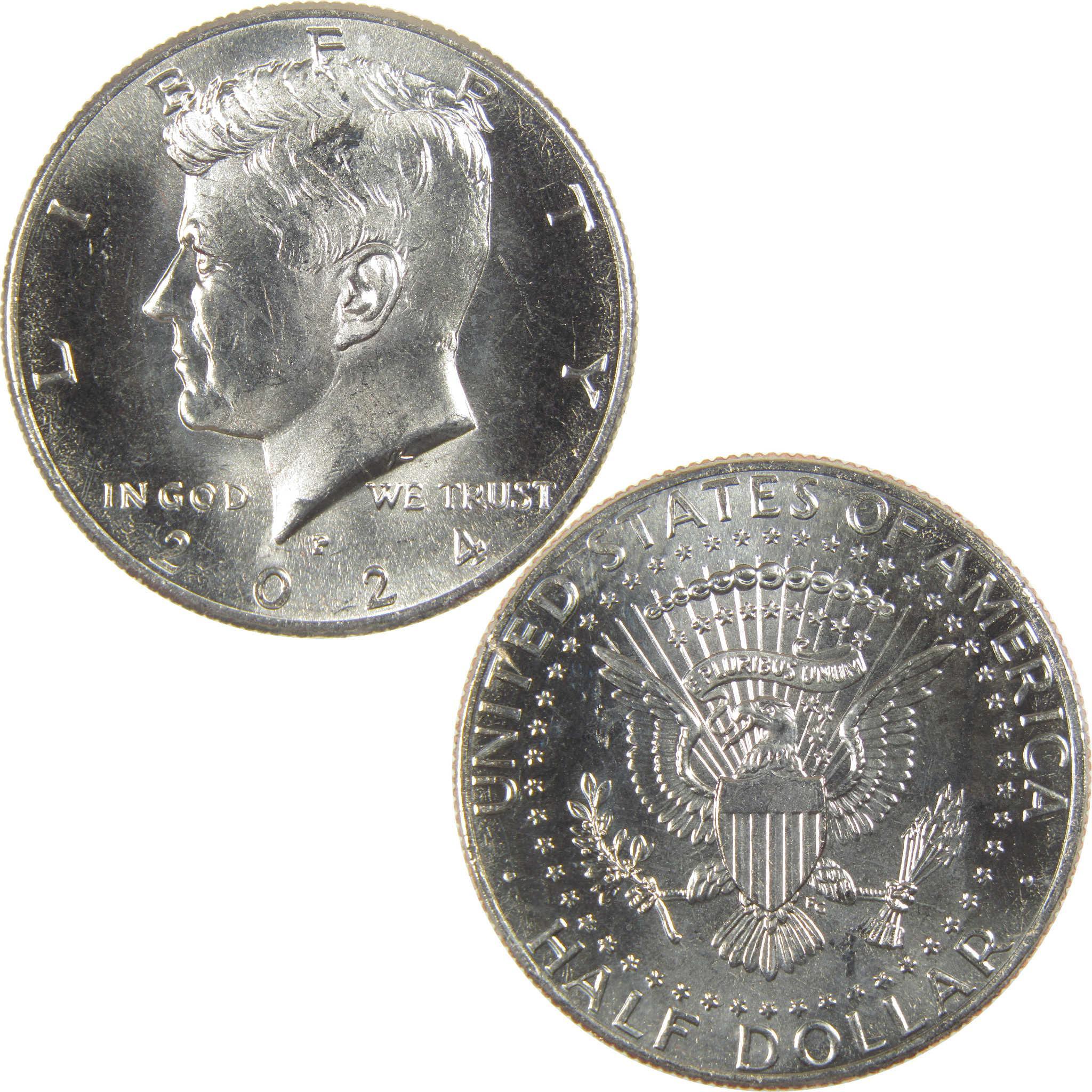 2024 P Kennedy Half Dollar Uncirculated Clad 50c Coin