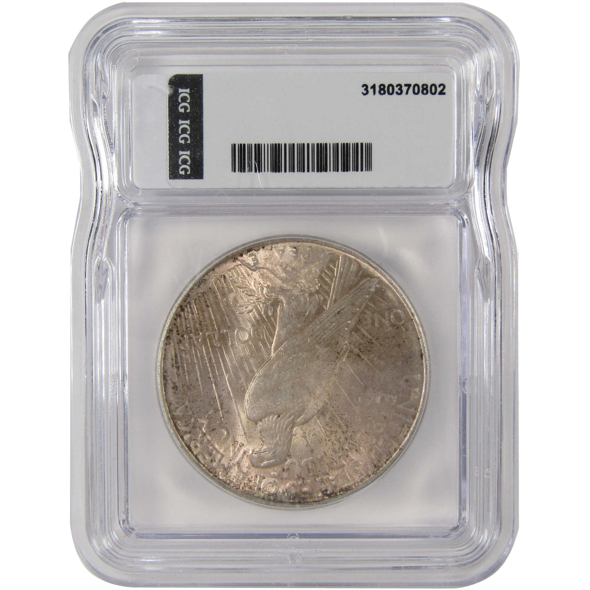 1924 Peace Silver Dollar MS 64 ICG Uncirculated $1 Coin SKU:I29174