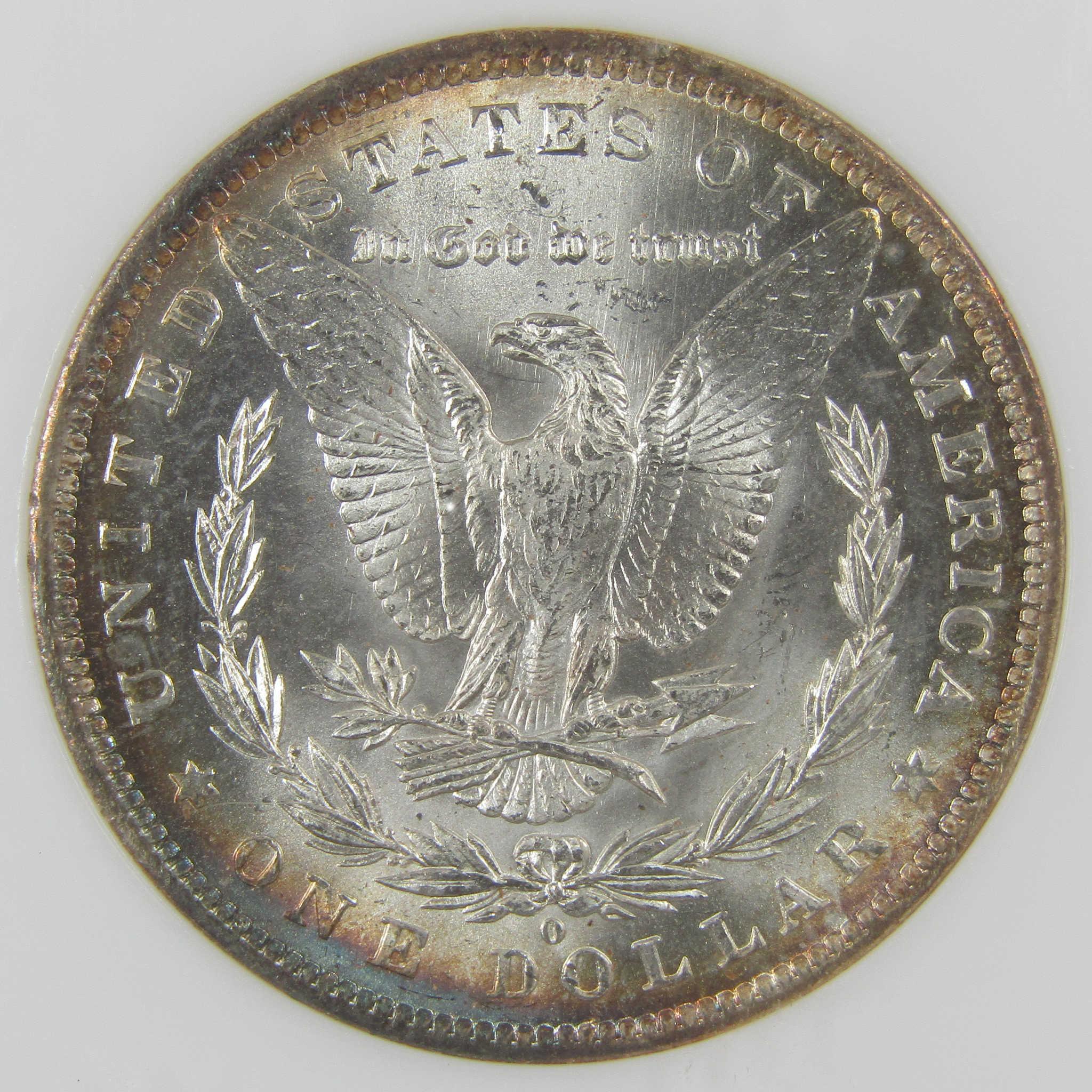 1884 O Morgan Silver Dollar MS 65 NGC Uncirculated $1 Coin Collectible - Morgan coin - Morgan silver dollar - Morgan silver dollar for sale - Profile Coins & Collectibles
