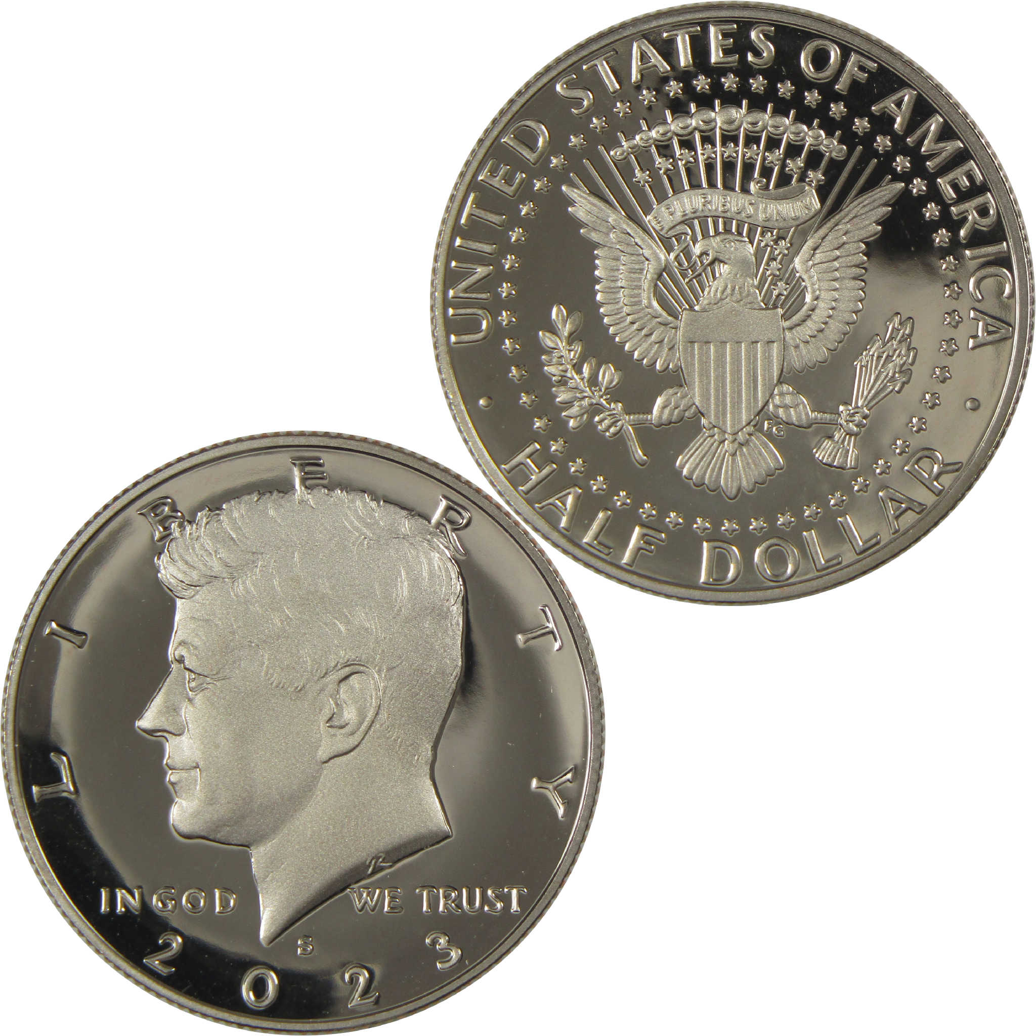 2023 S Kennedy Half Dollar Choice Proof Clad 50c Coin