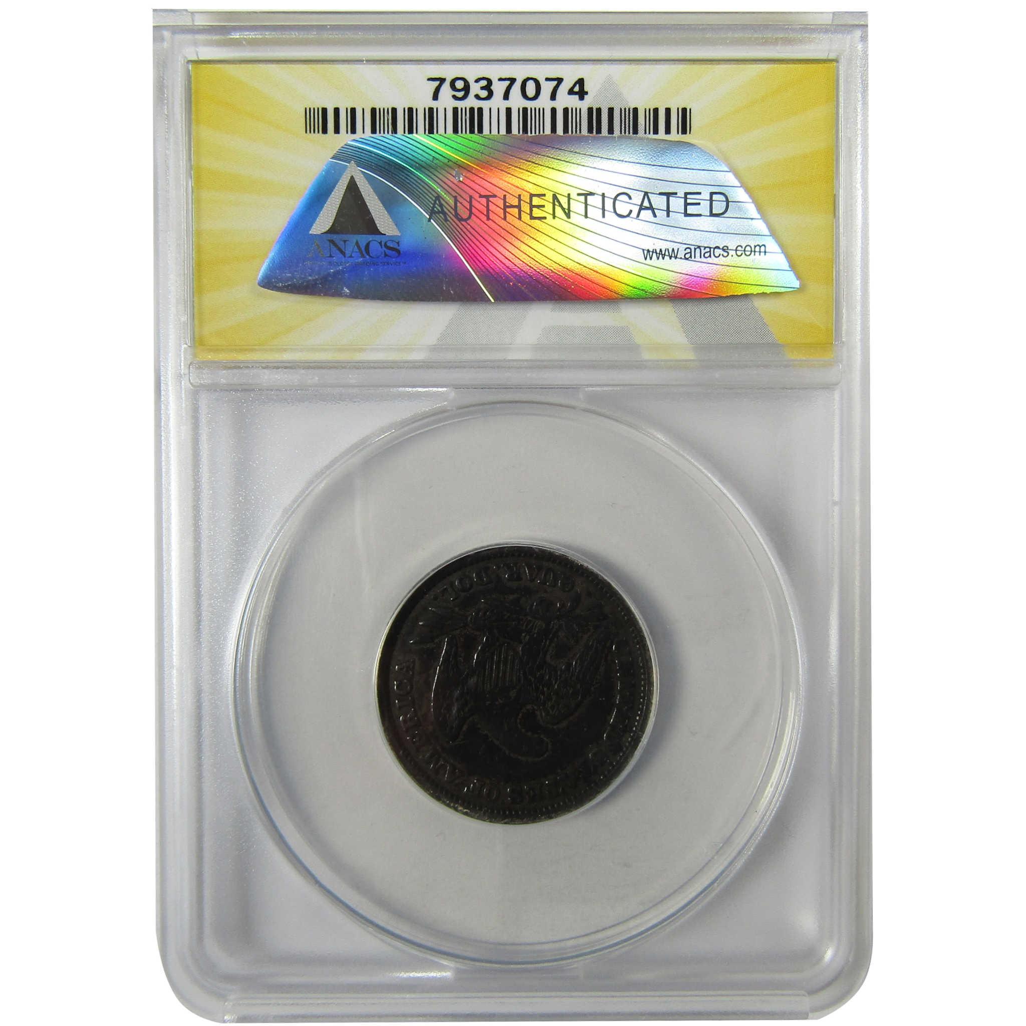 1839 Seated Liberty Silver Quarter VF 20 ANACS SKU:I28003