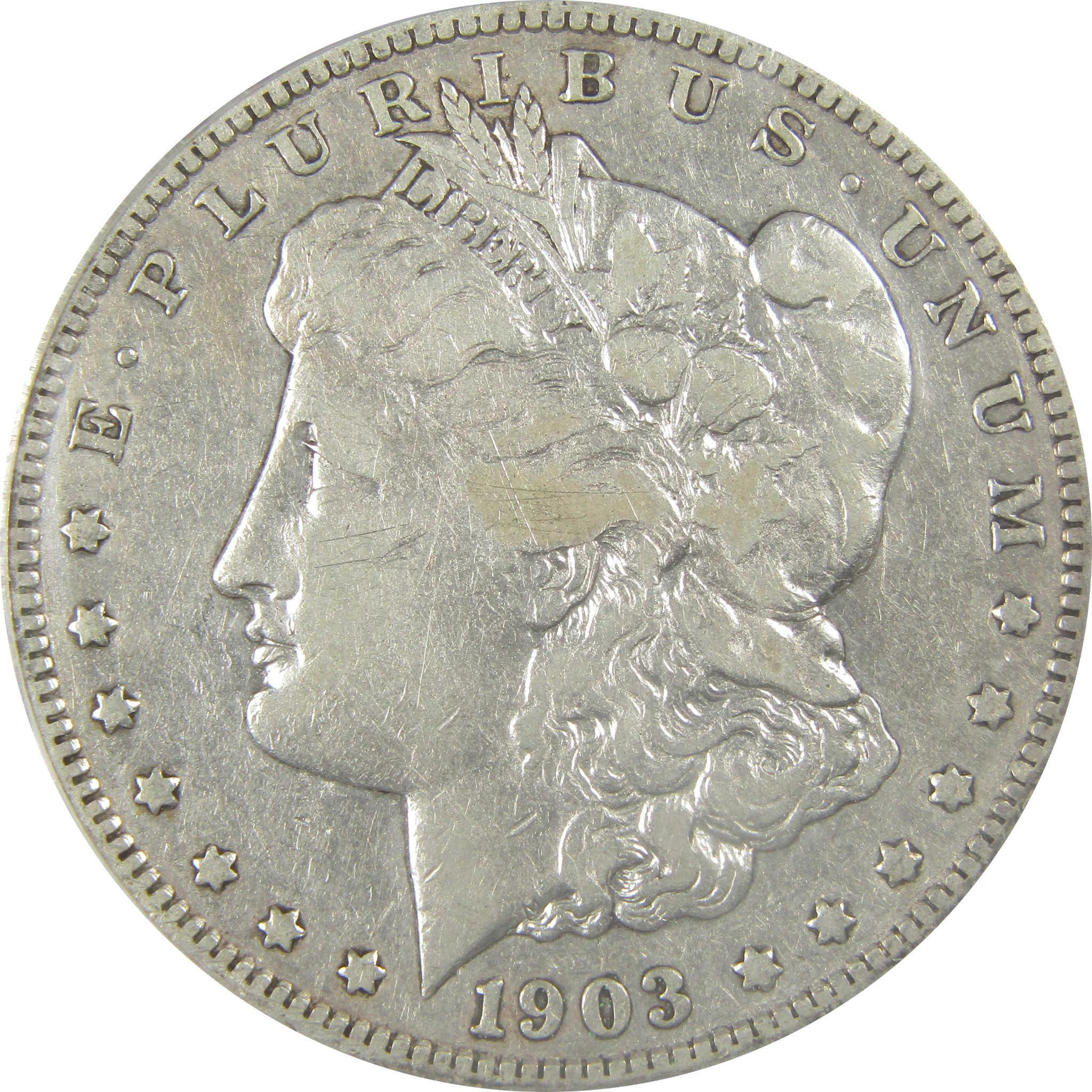 1903 S Morgan Dollar VF 25 Details ANACS Silver $1 Coin SKU:I21729 - Morgan coin - Morgan silver dollar - Morgan silver dollar for sale - Profile Coins & Collectibles