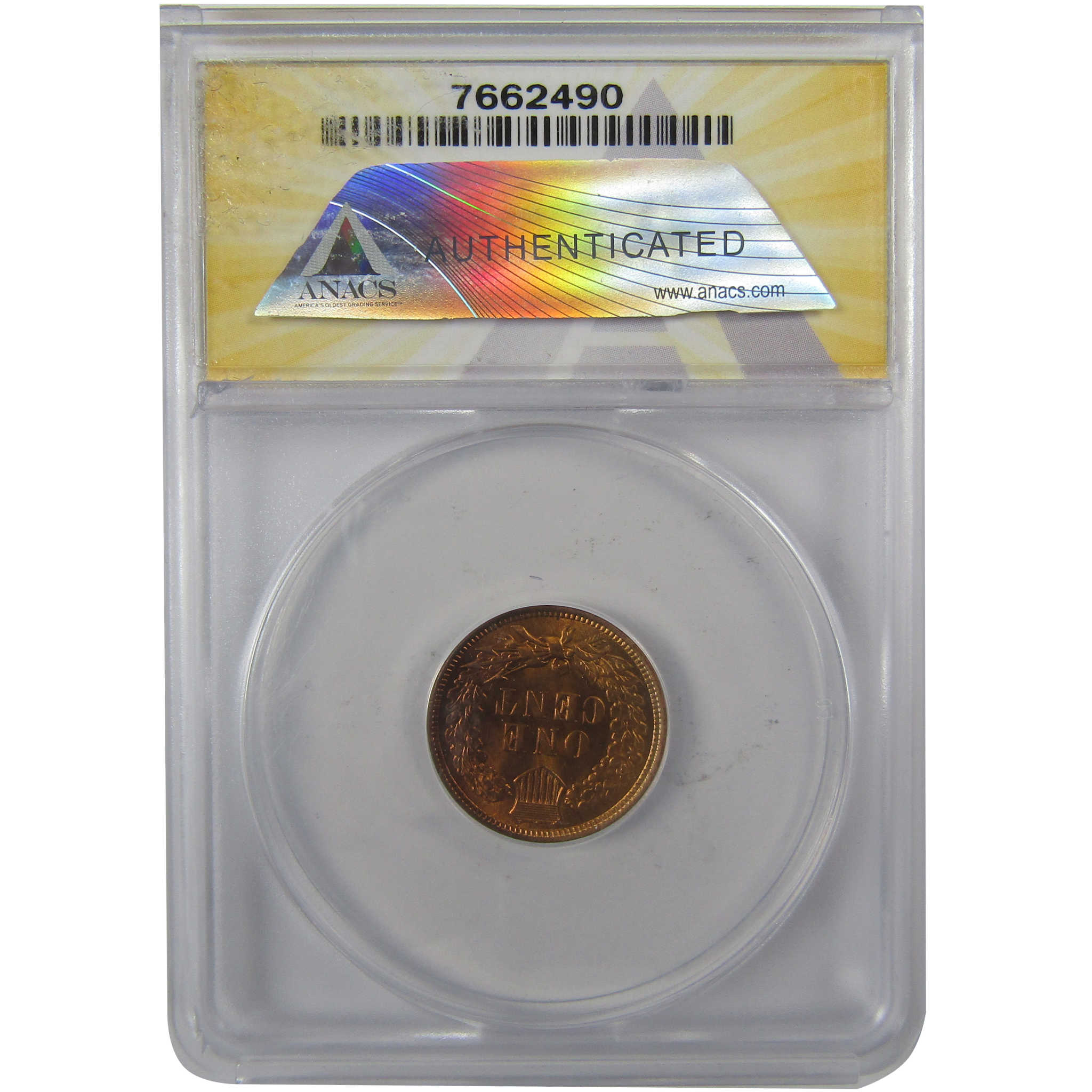 1906 Indian Head Cent MS 64 RD ANACS Penny Uncirculated SKU:I24650