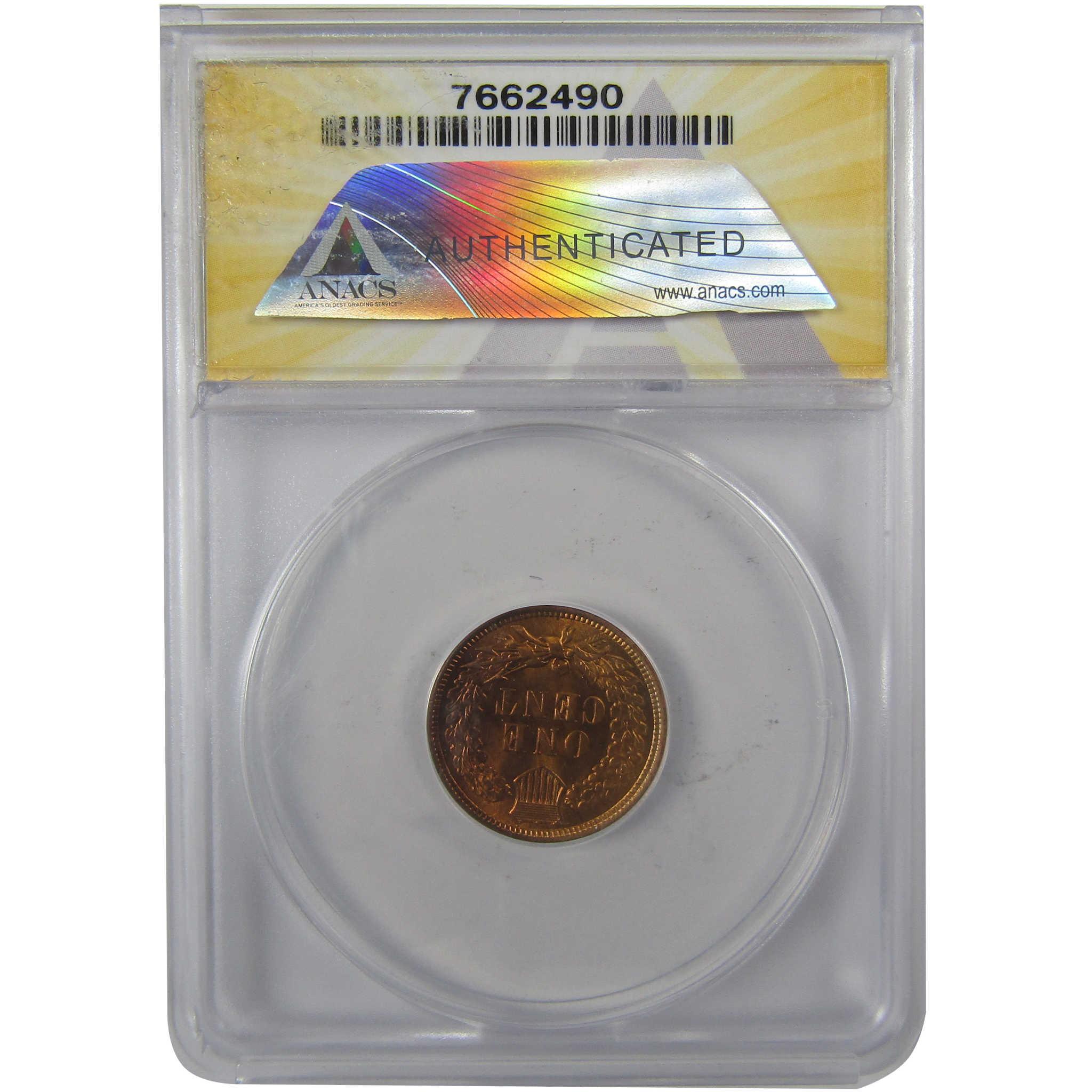 1906 Indian Head Cent MS 64 RD ANACS Penny Uncirculated SKU:I24650