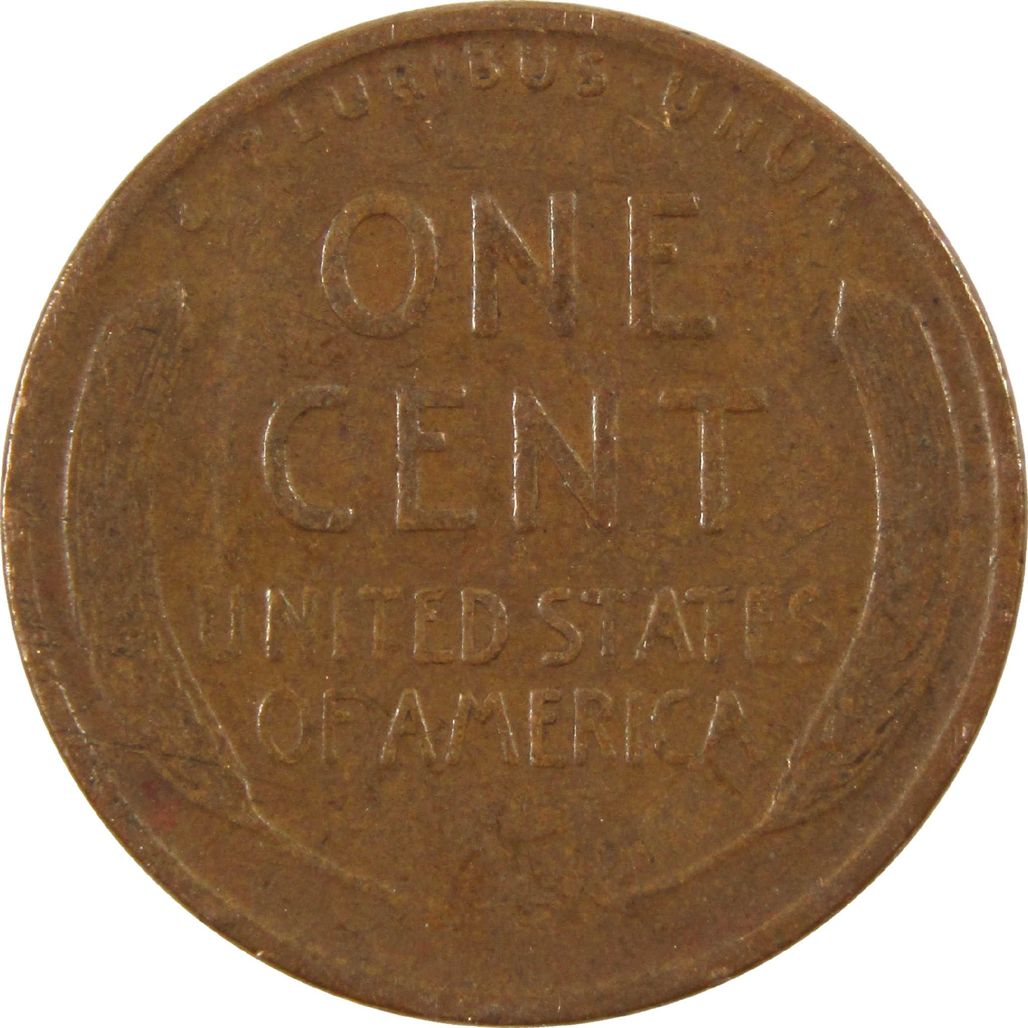 1928 Lincoln Wheat Cent F Fine Penny 1c Coin