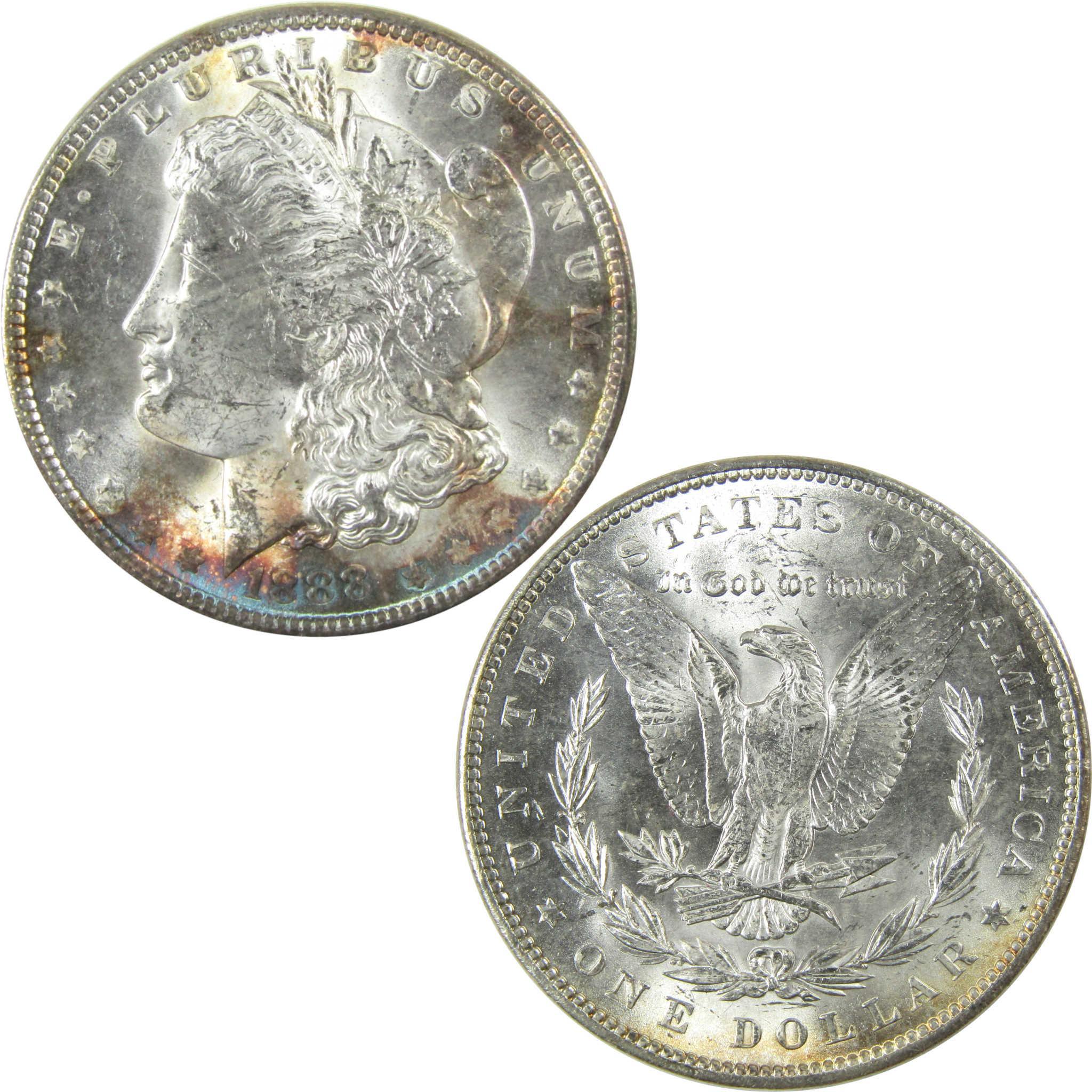 1886-1888 Philadelphia Morgan Silver Dollar Set Uncirculated SKU:CP750