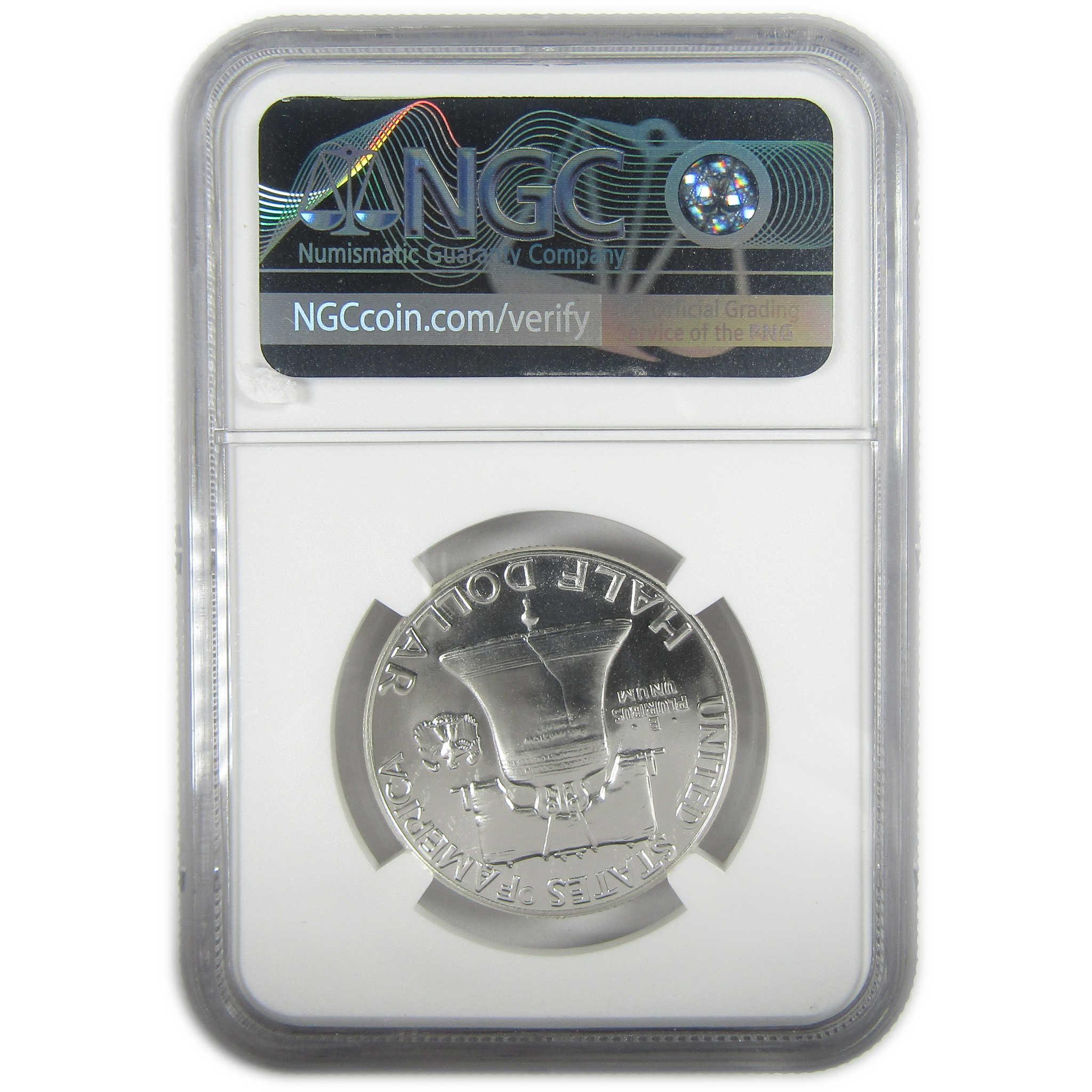 1955 Franklin Silver Half Dollar PF 68 NGC Proof 50c Coin SKU:I27402