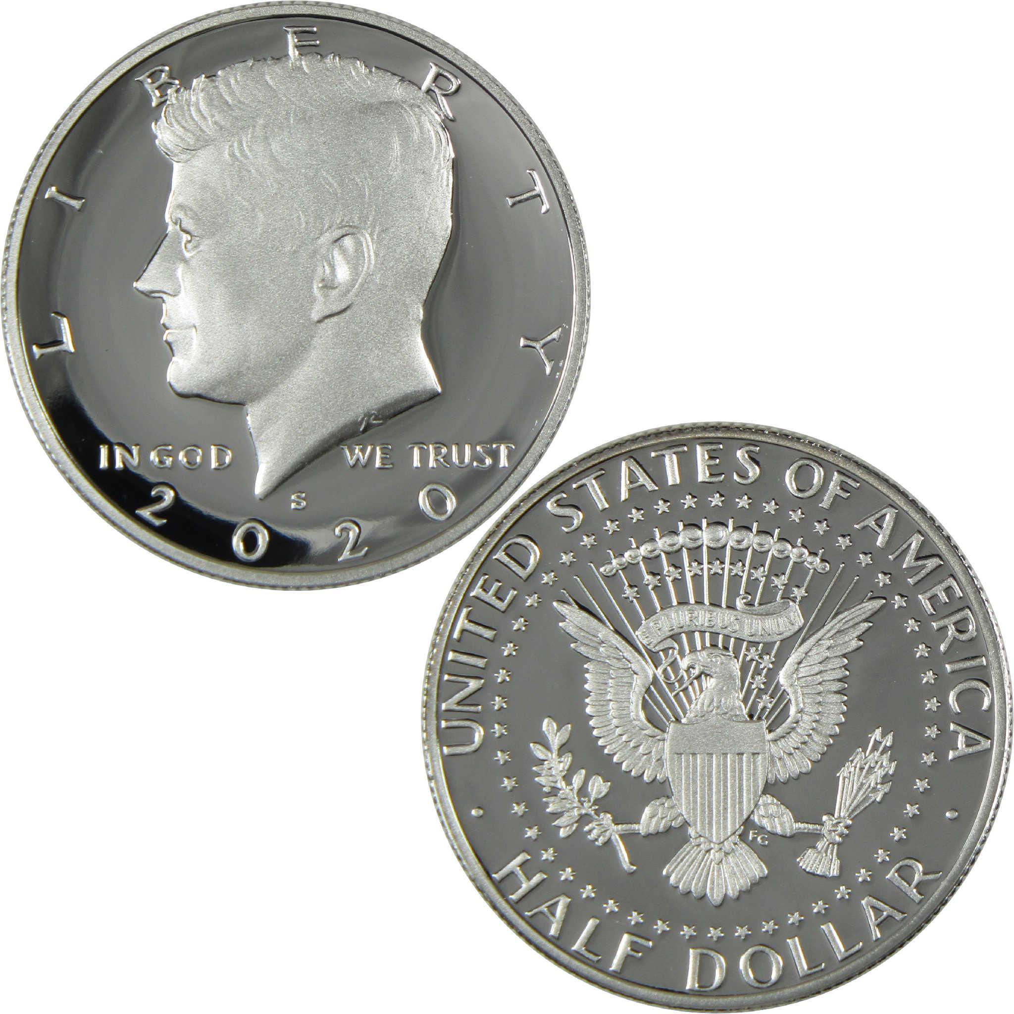 2020 S Kennedy Silver Half Dollar Proof 50c Coin Collectible