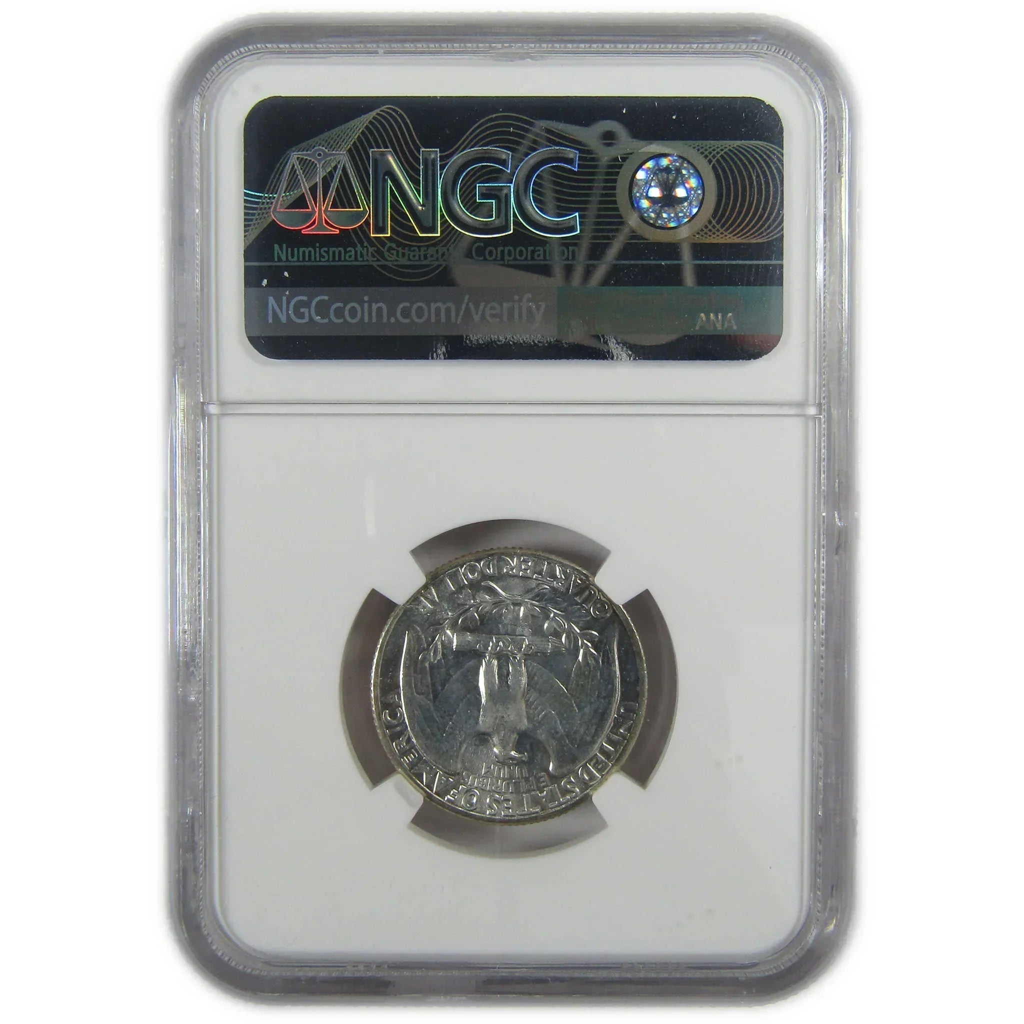 1963 Double Die Obv FS-101 Washington Silver 25c MS 65 NGC SKU:CP359
