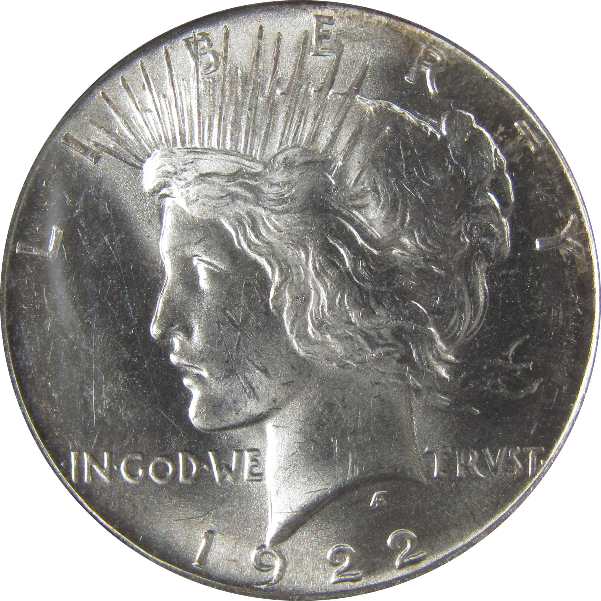 1922 D Peace Dollar MS 62 NGC Silver Uncirculated $1 Coin SKU:I23359