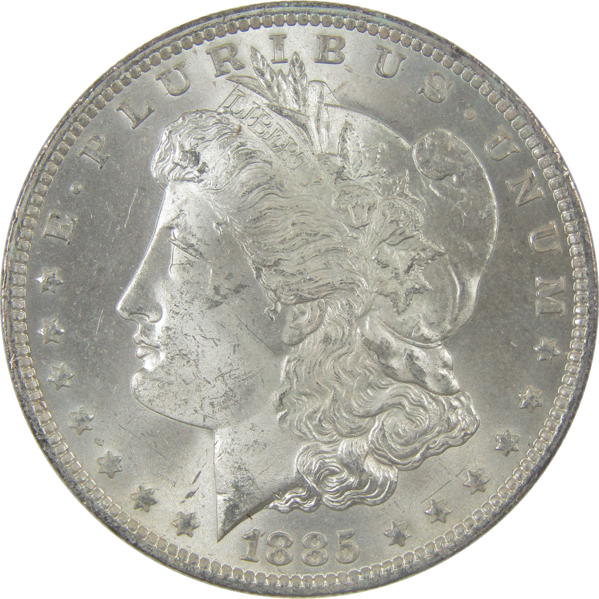 1885 O Morgan Silver Dollar BU Gem Uncirculated Mint State $1 Coin - Morgan coin - Morgan silver dollar - Morgan silver dollar for sale - Profile Coins & Collectibles