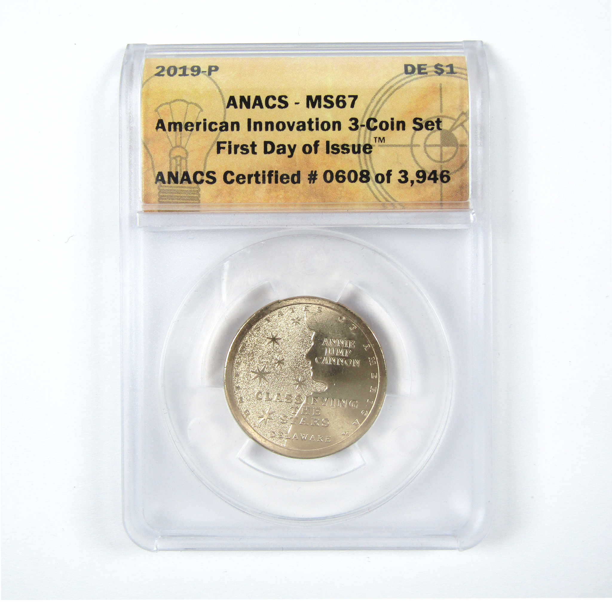 2019 PDS Classifying the Stars Innovation Dollar Set ANACS SKU:CPC6184
