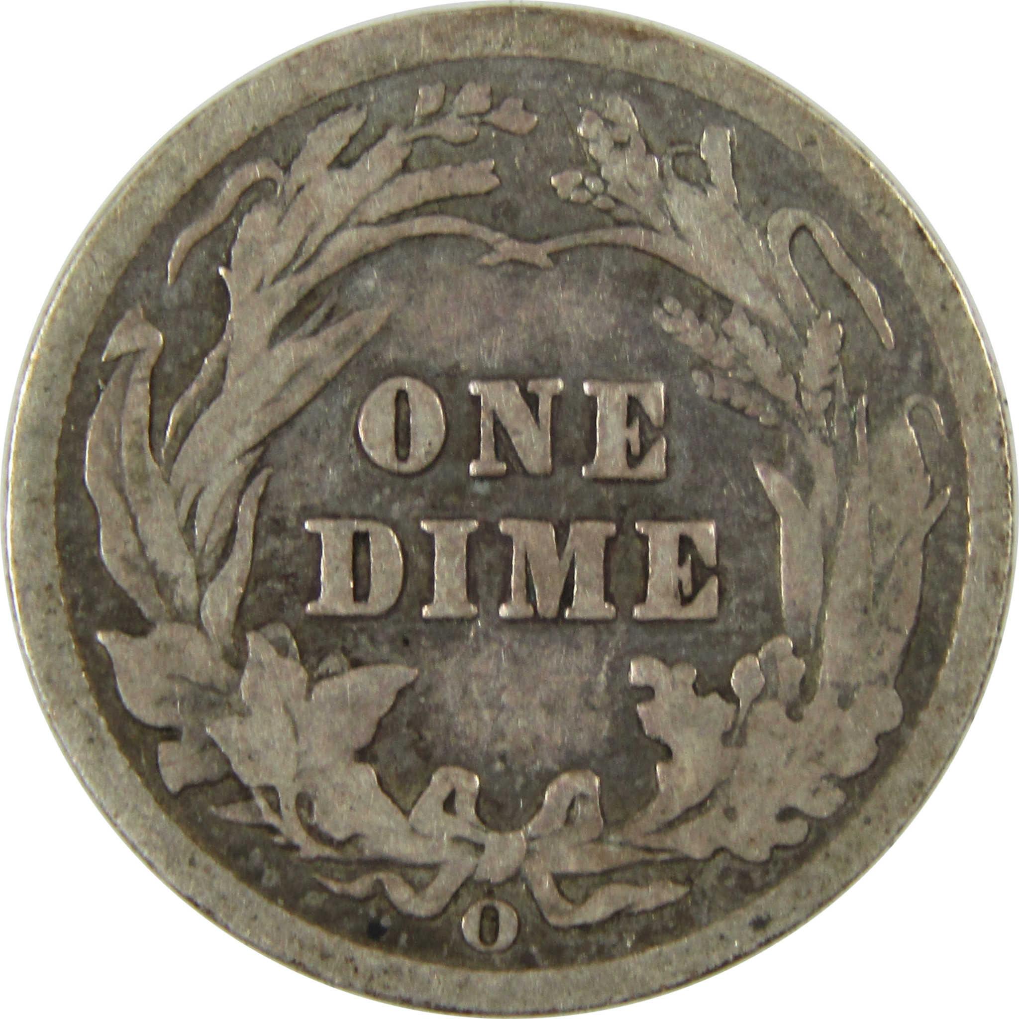 1903 O Barber Silver Dime AG About Good 10c Coin Collectible SKU:CP726