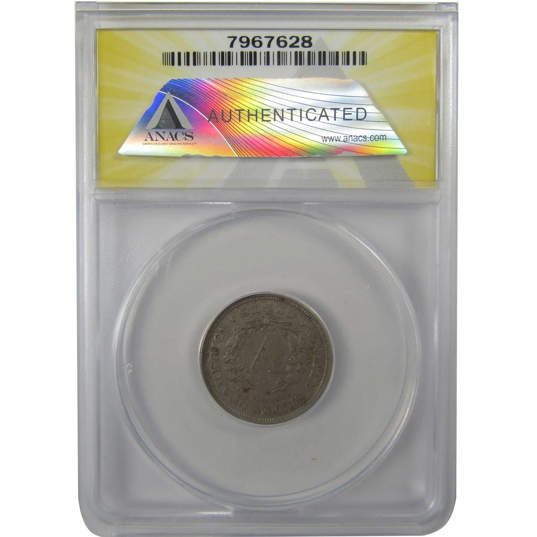 1884 Liberty Head V Nickel VF 20 ANACS 5c Coin SKU:I24900