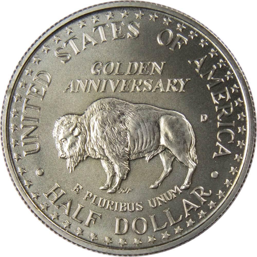1991 D Mount Rushmore Commemorative Half Dollar Clad Uncirculated Coin