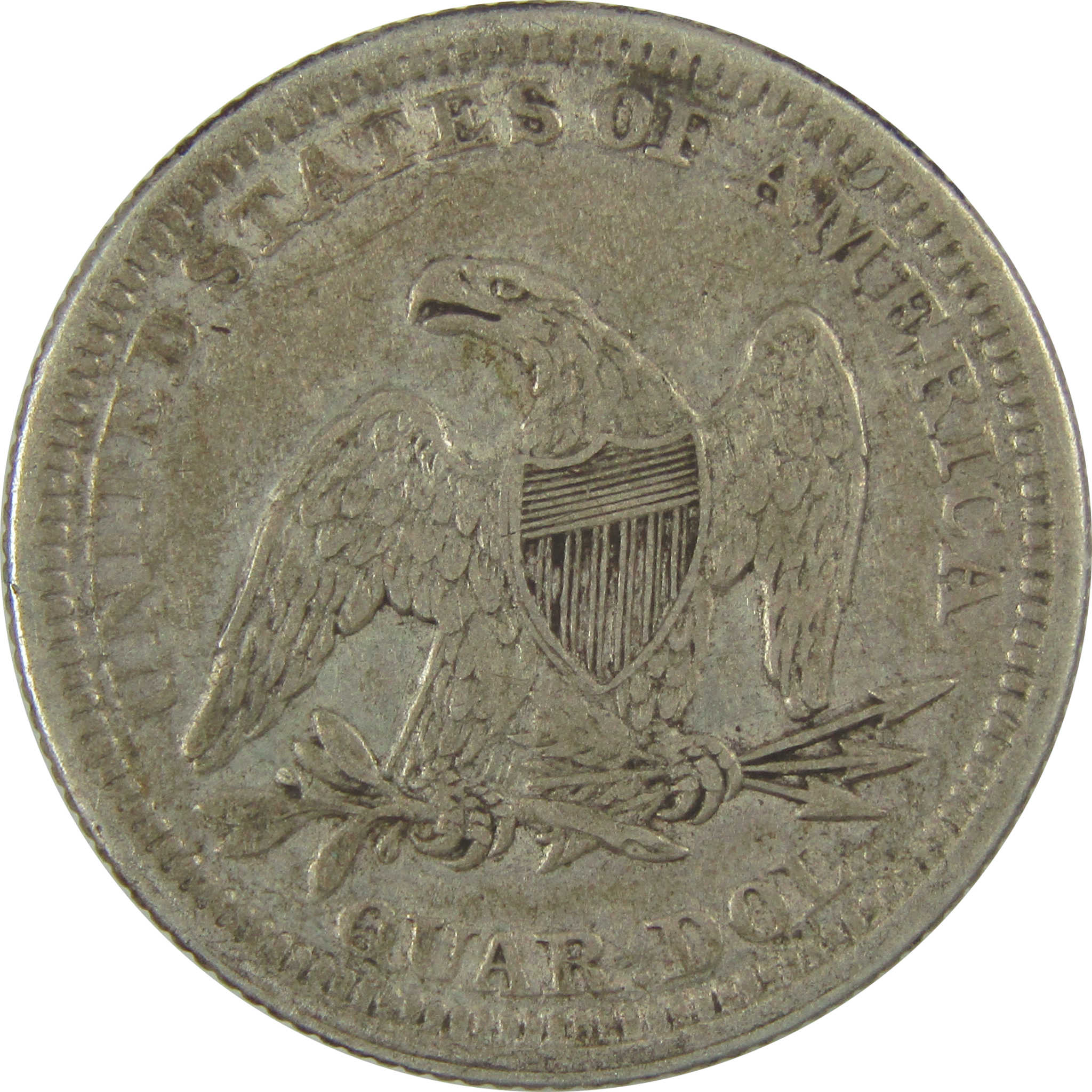 1854 Seated Liberty Quarter XF EF Extremely Fine Silver SKU:I20005