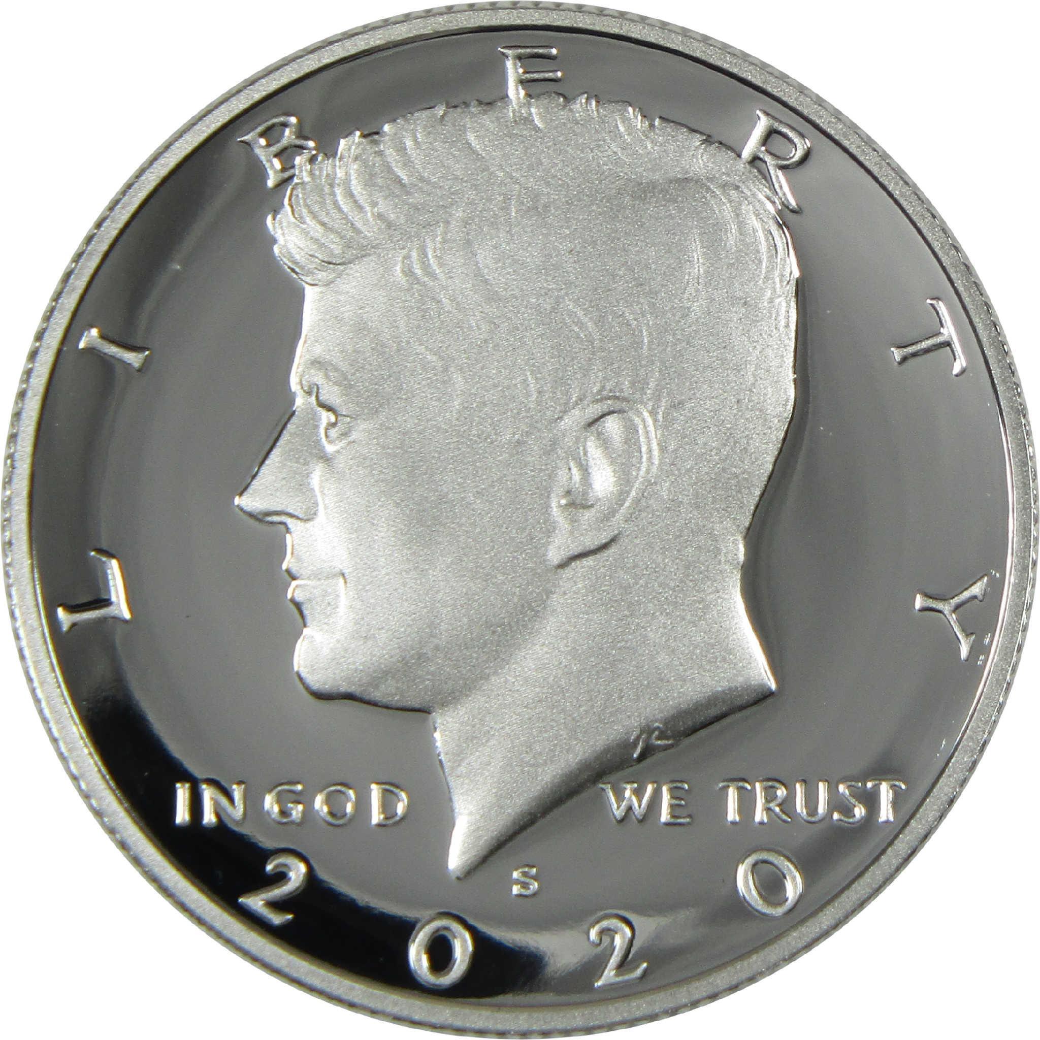 2020 S Kennedy Silver Half Dollar Proof 50c Coin Collectible