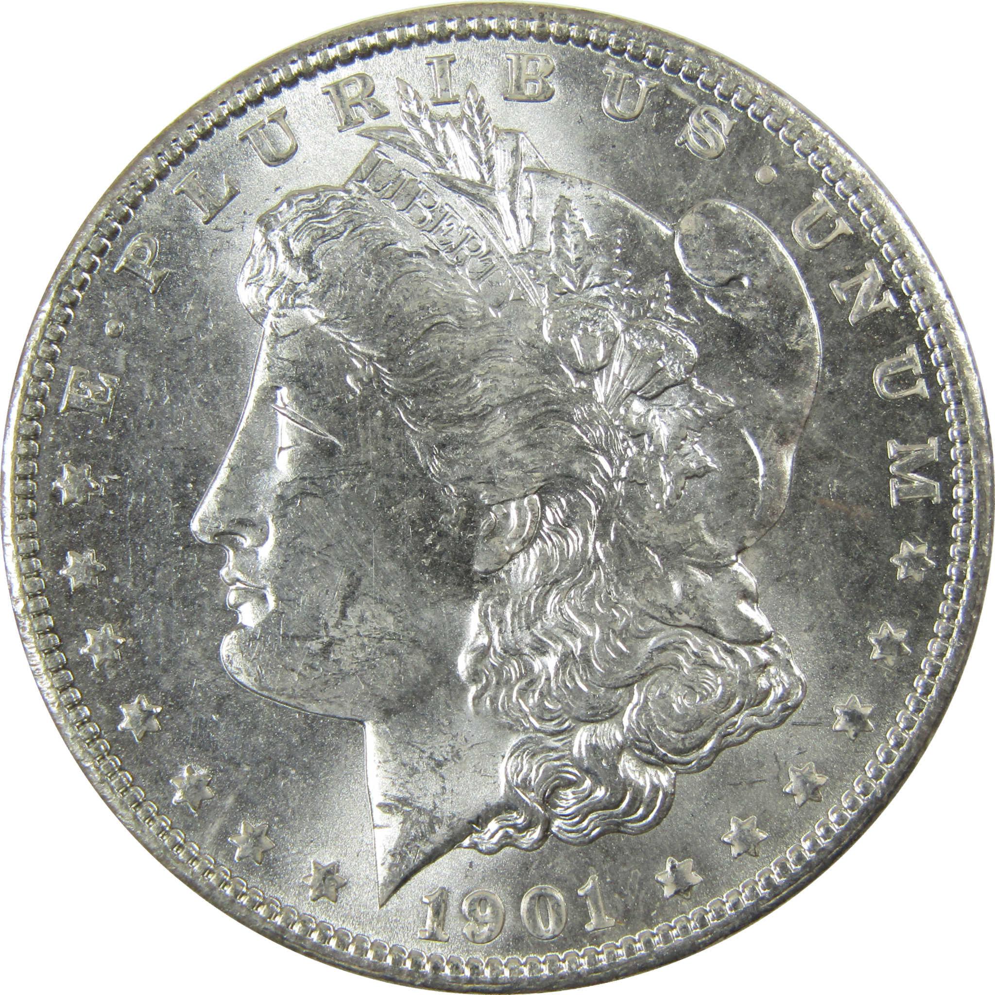 1901 O Morgan Silver Dollar Uncirculated Mint State $1 Coin SKU:I27805 - Morgan coin - Morgan silver dollar - Morgan silver dollar for sale - Profile Coins & Collectibles