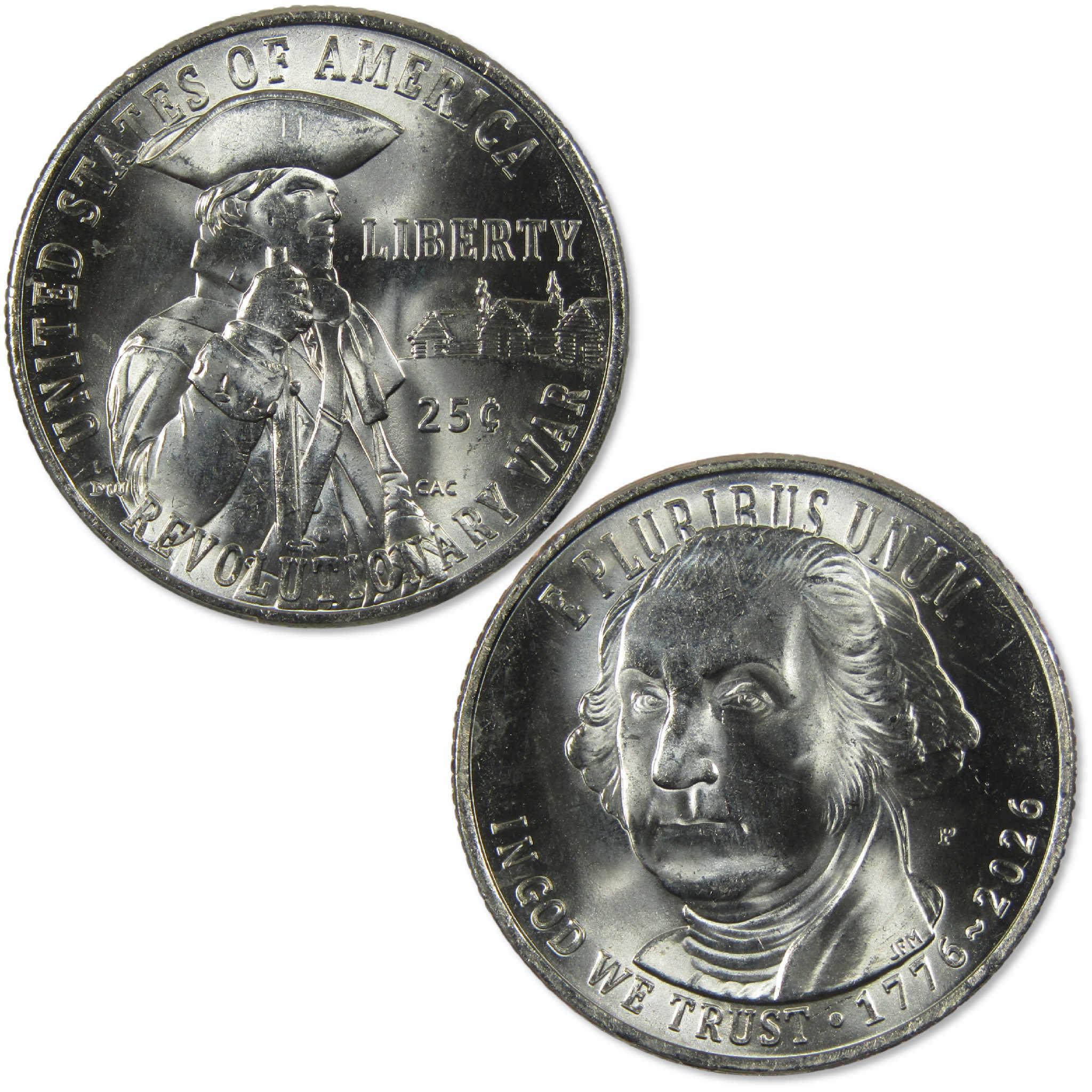 2026 P Revolutionary War Semiquincentennial Clad Quarter Uncirculated