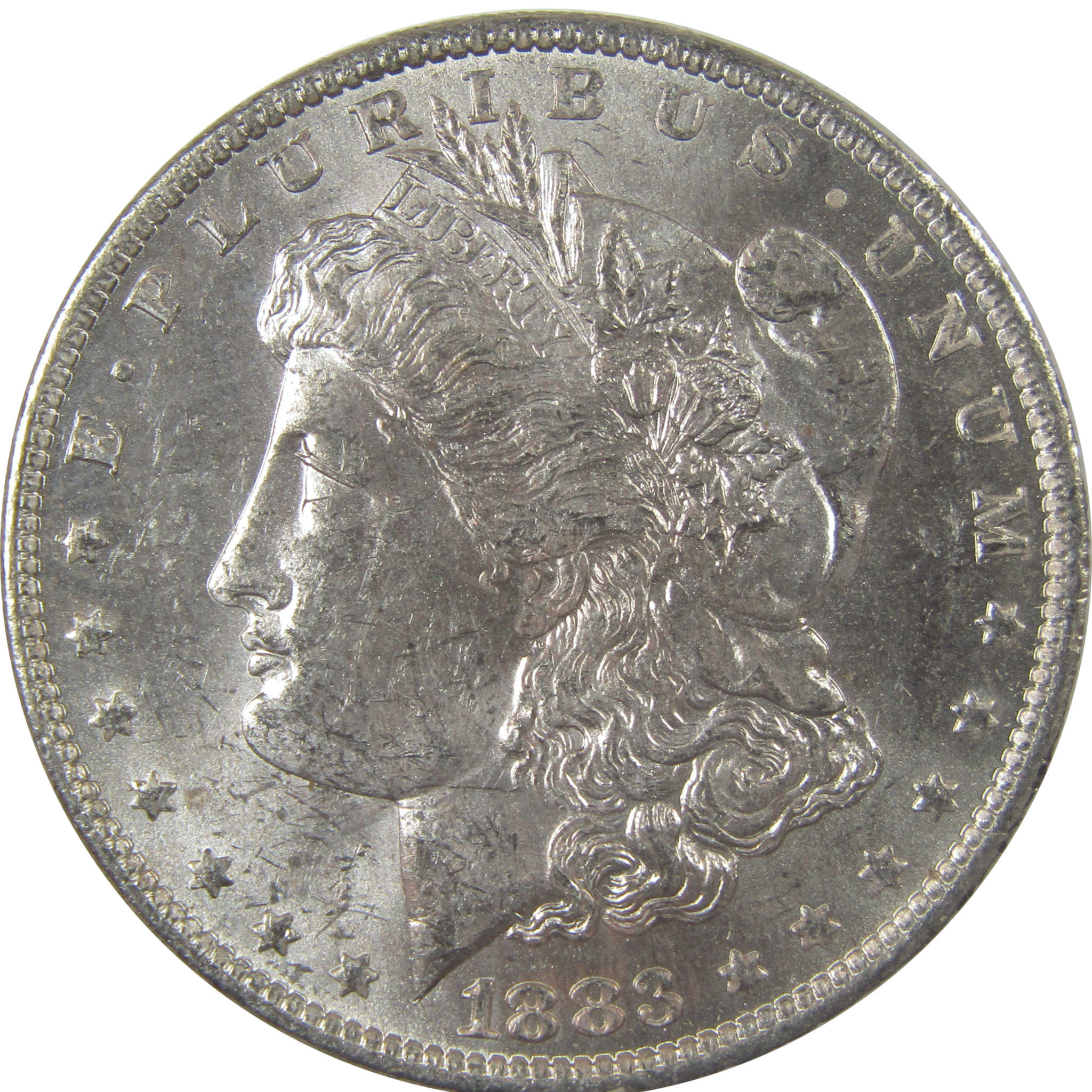 1883 O Morgan Silver Dollar Uncirculated Mint State $1 Coin SKU:I24833