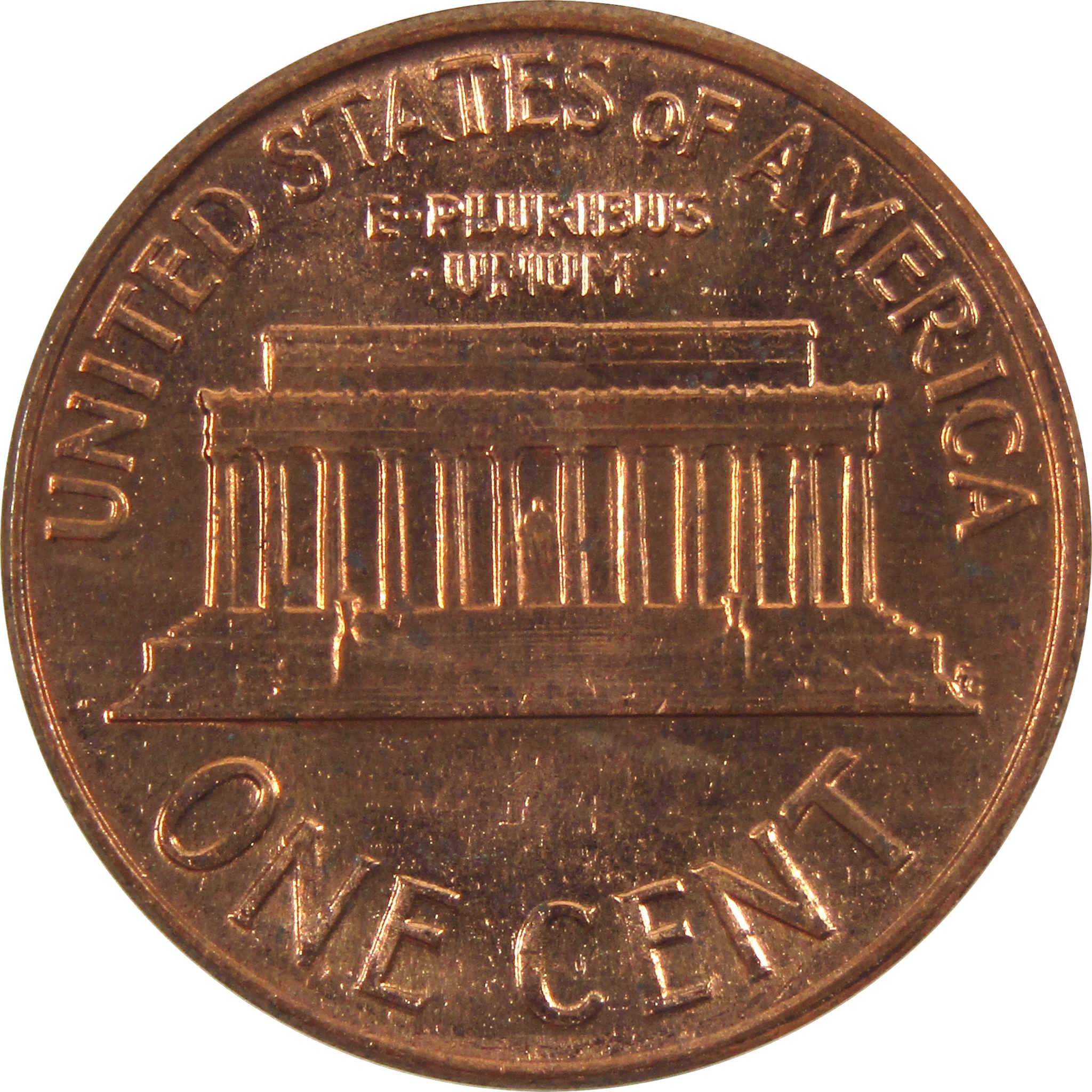 1962 D Lincoln Memorial Cent BU Uncirculated Penny 1c Coin