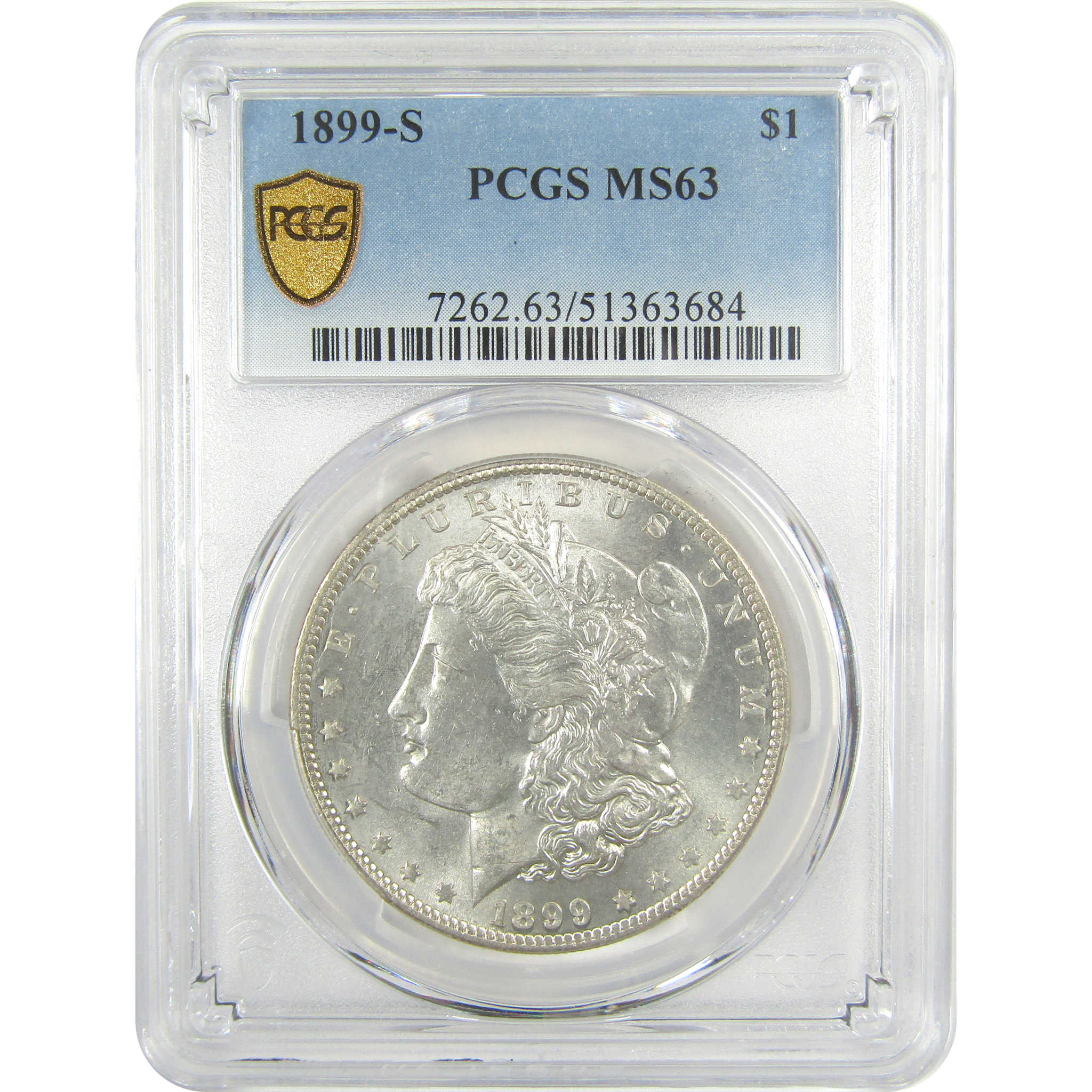 1899 S Morgan Dollar MS 63 PCGS Silver Uncirculated $1 Coin SKU:I19923 - Morgan coin - Morgan silver dollar - Morgan silver dollar for sale - Profile Coins & Collectibles