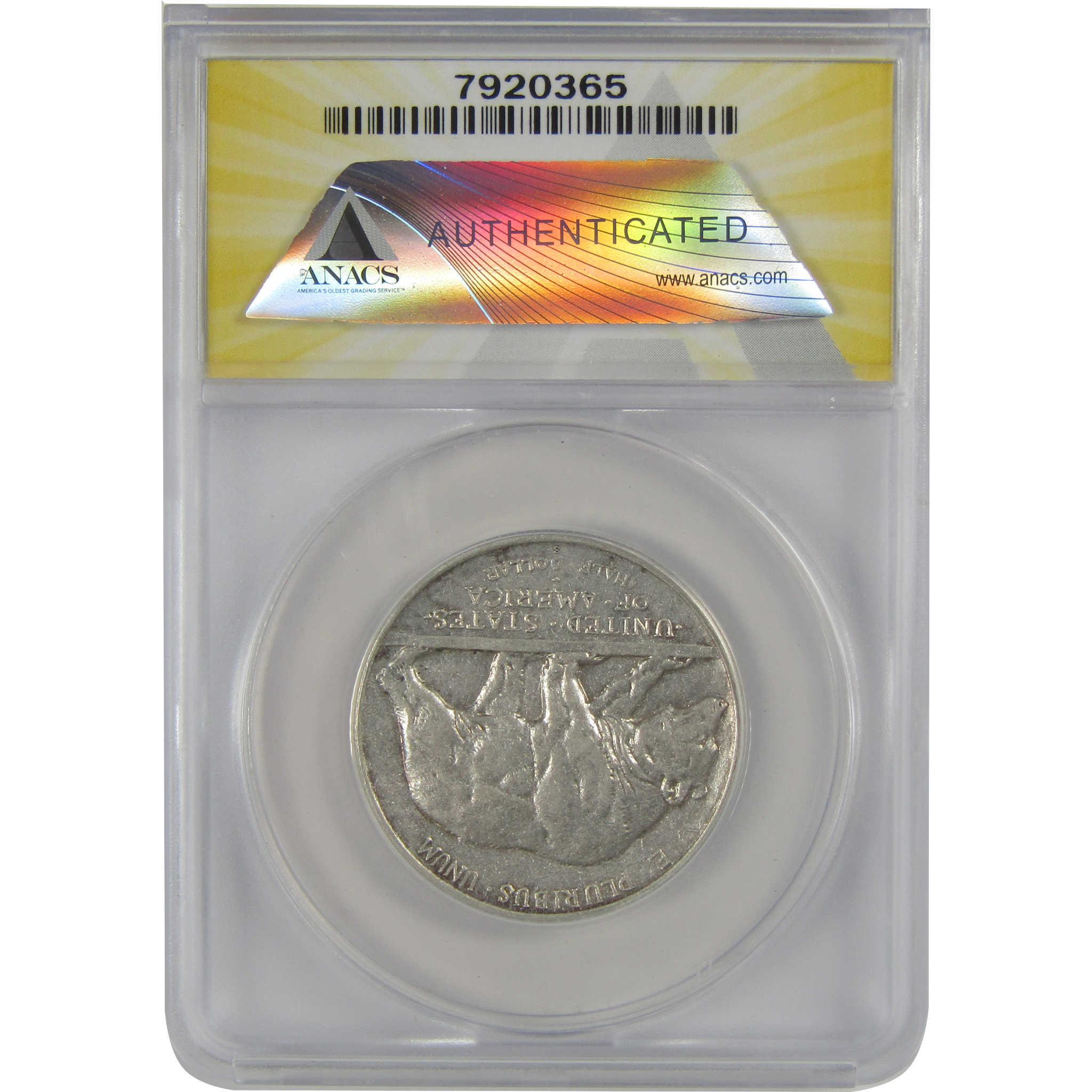 California Diamond Jubilee 50C 1925 S AU 55 Details ANACS SKU:CP152