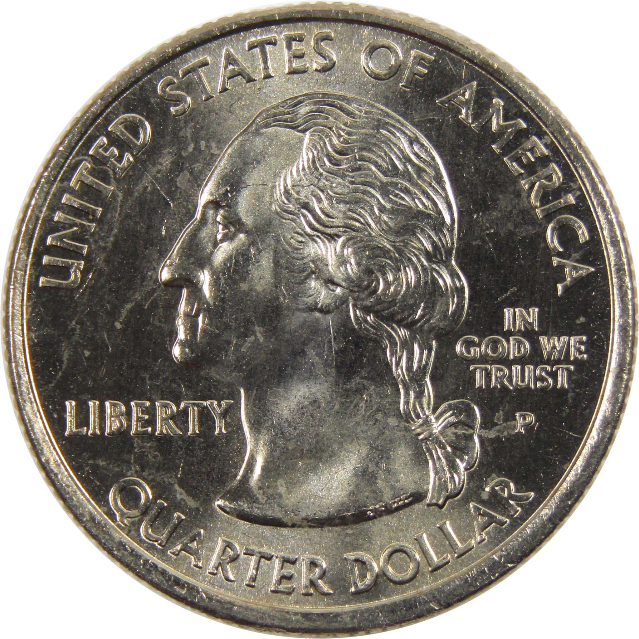 2008 P Oklahoma State Quarter BU Uncirculated Clad 25c Coin