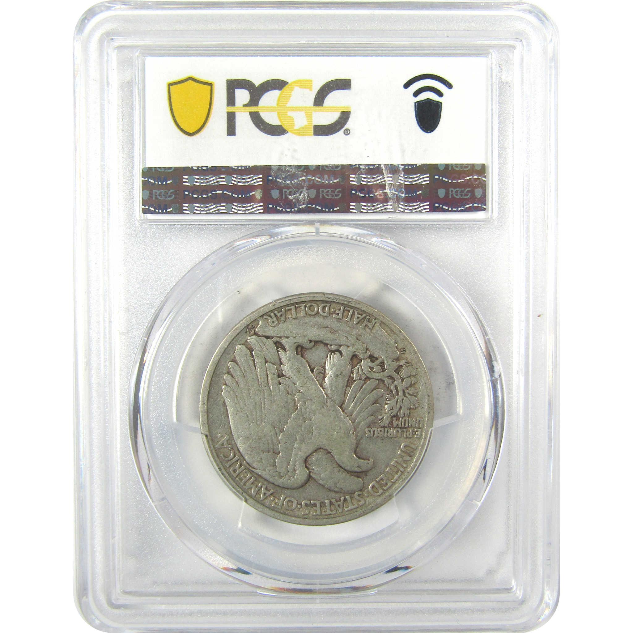 1921 S Liberty Walking Half Dollar VF 20 PCGS Silver SKU:I19619