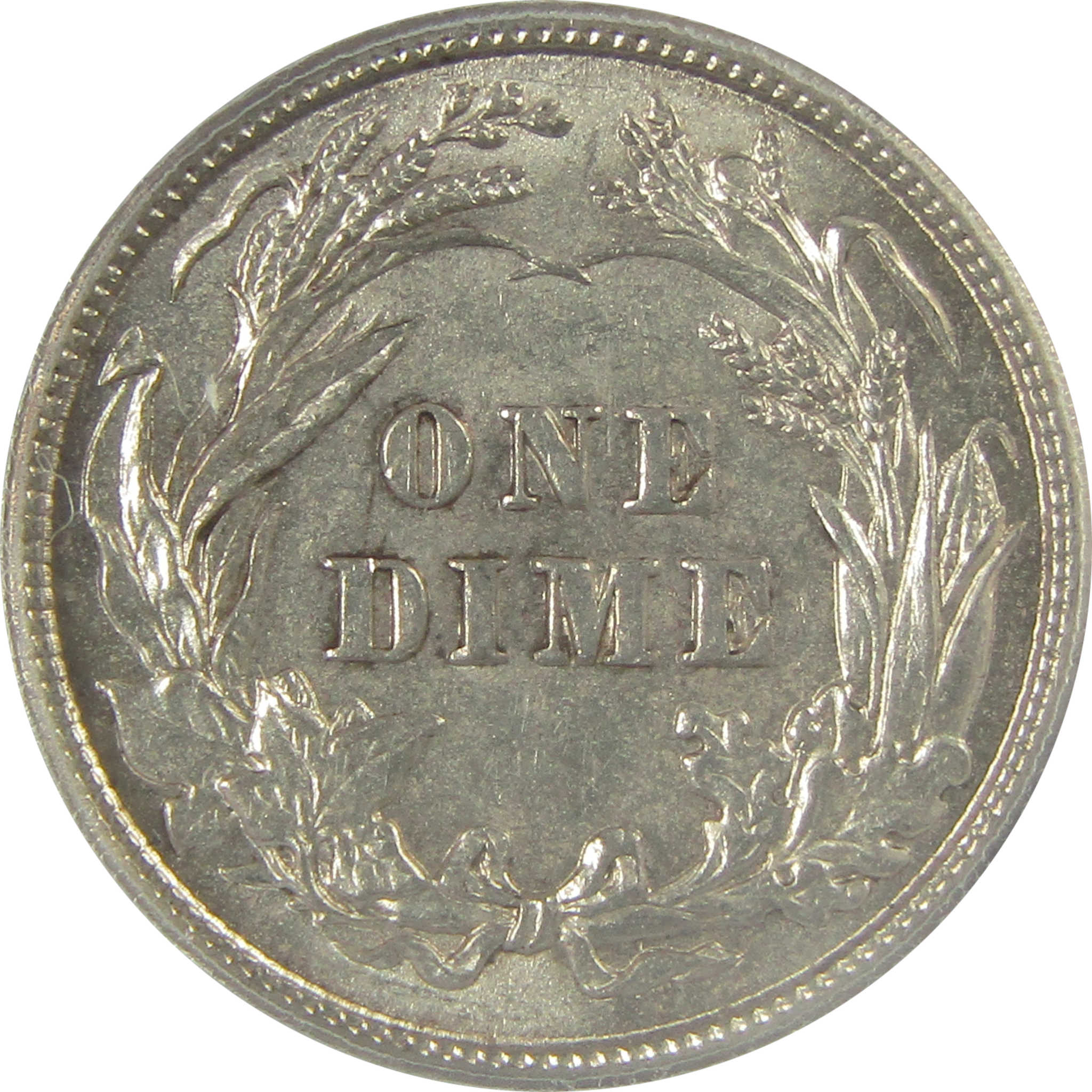 1905 Barber Dime AU 58 ANACS Silver 10c Coin SKU:I21978