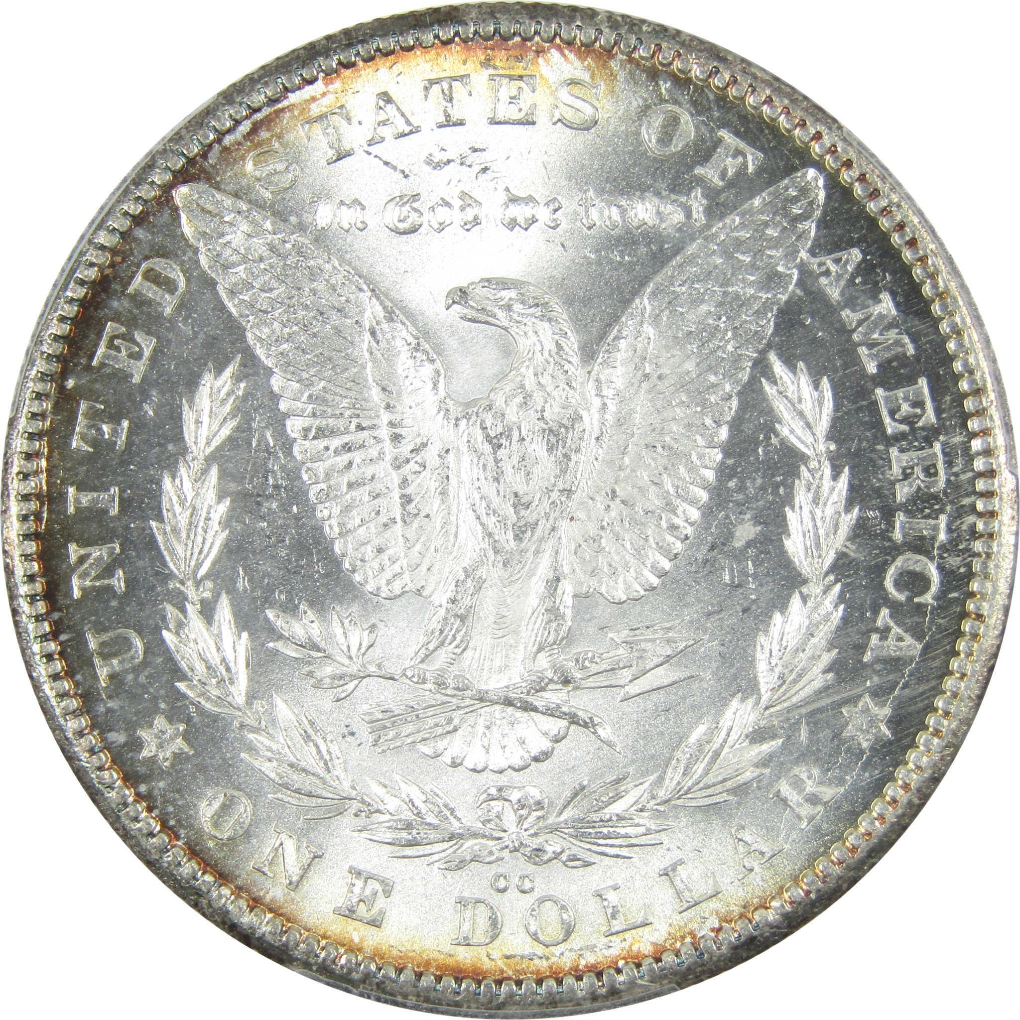 1878 CC Morgan Dollar MS 64 PCGS Silver $1 Coin Toned SKU:I15195