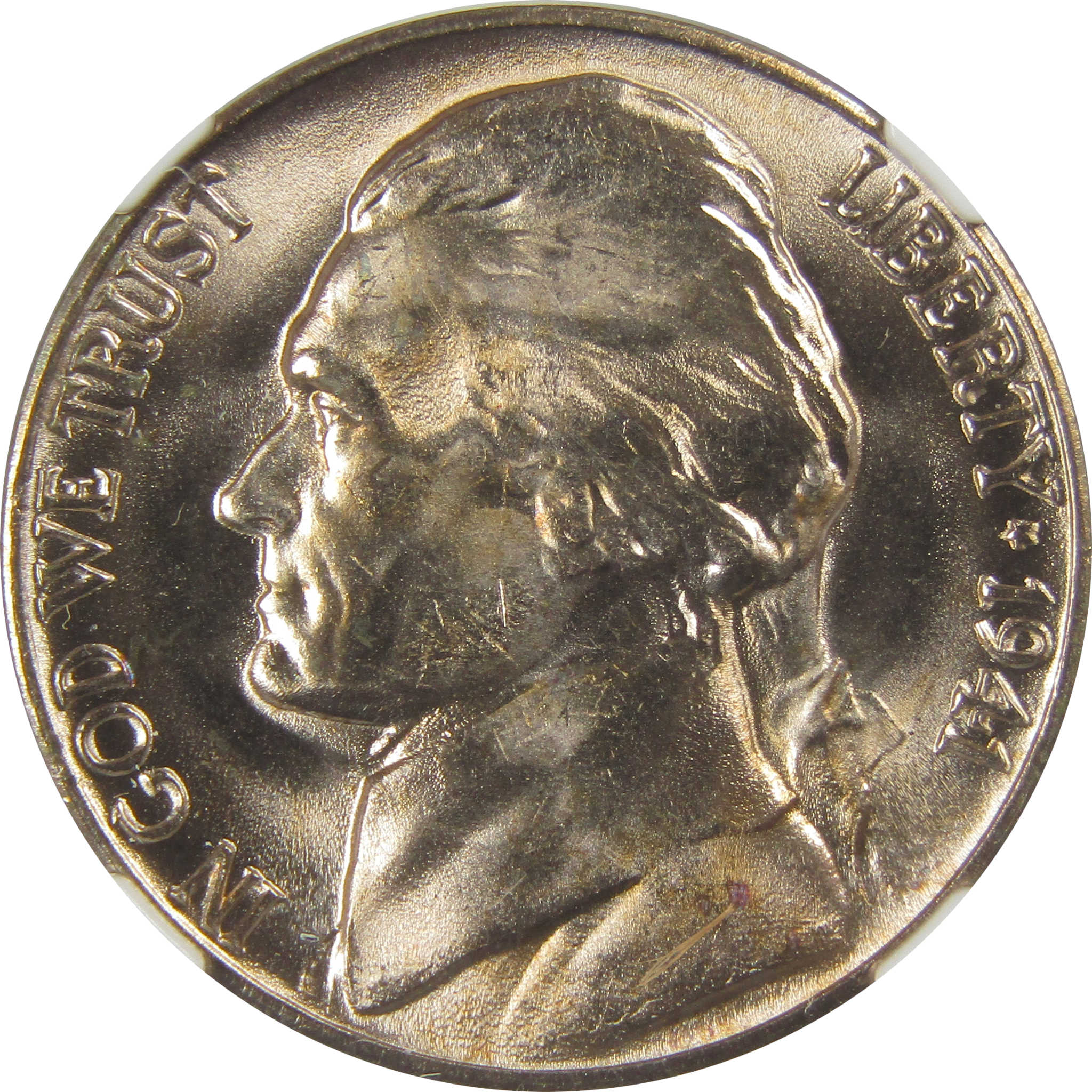 1941 D Jefferson Nickel MS 66 NGC Original Bag Fragment SKU:I20323