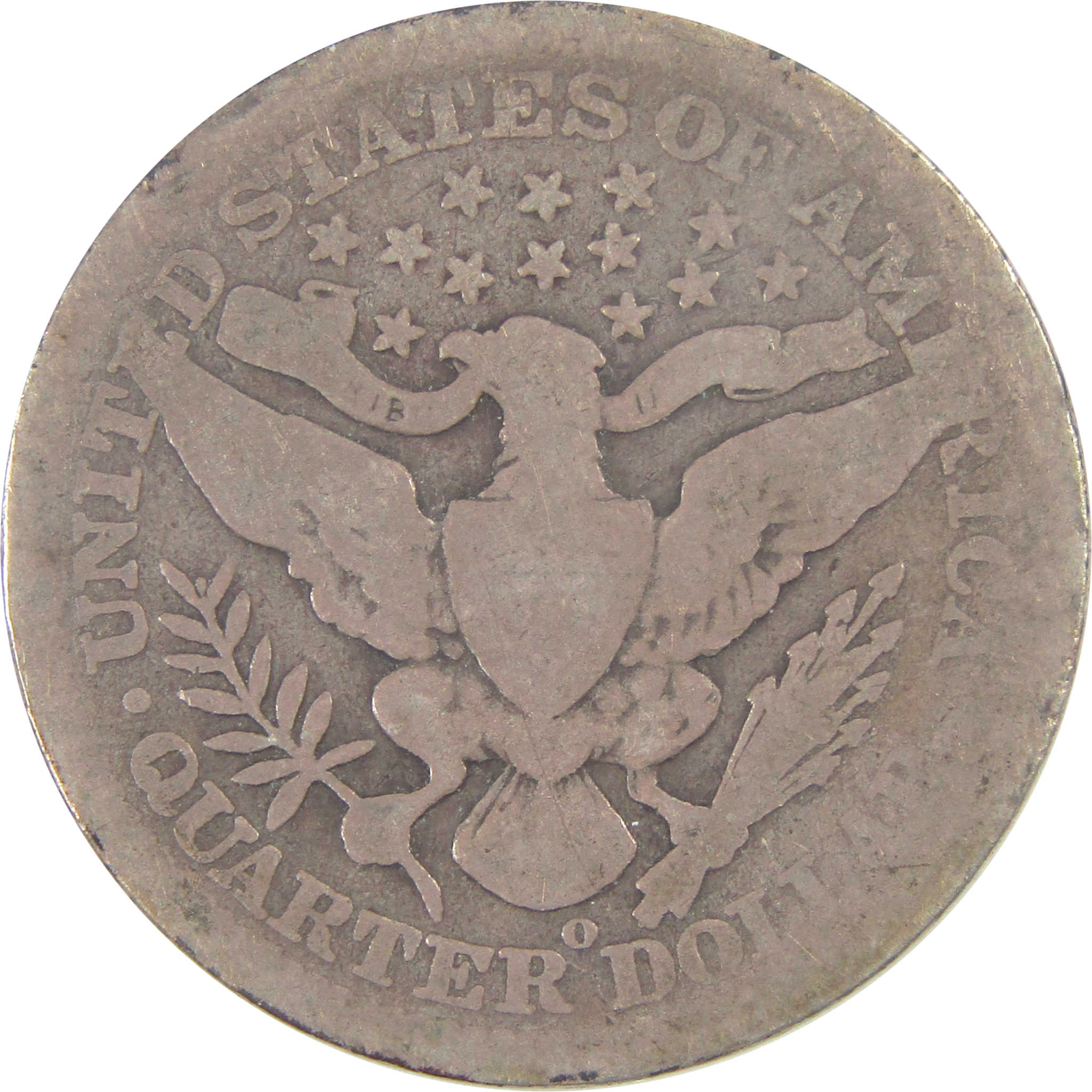 1909 O Barber Quarter AG About Good Silver 25c Coin SKU:I16680