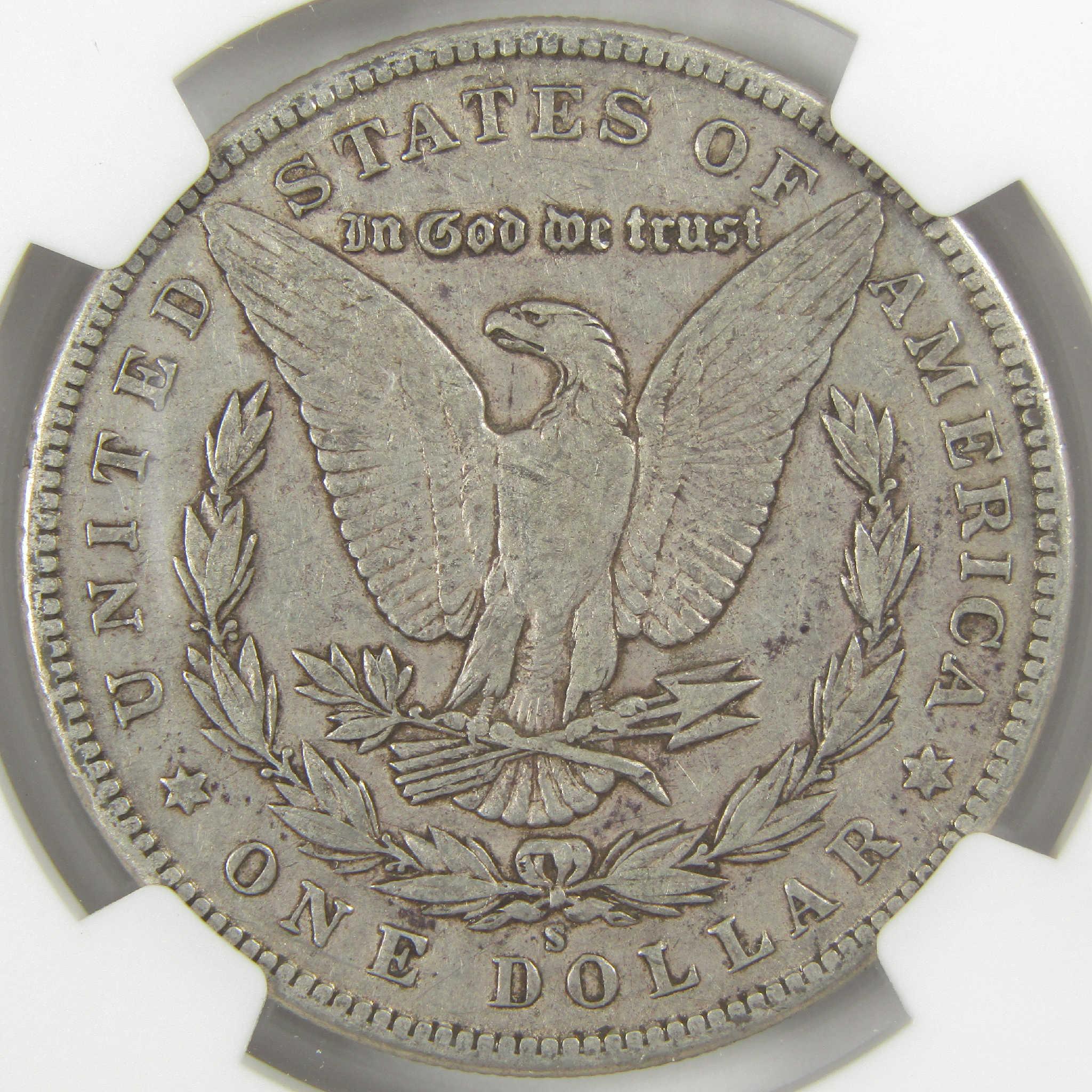 1896 S Morgan Dollar VF 30 NGC Silver $1 Coin SKU:I2873 - Morgan coin - Morgan silver dollar - Morgan silver dollar for sale - Profile Coins & Collectibles