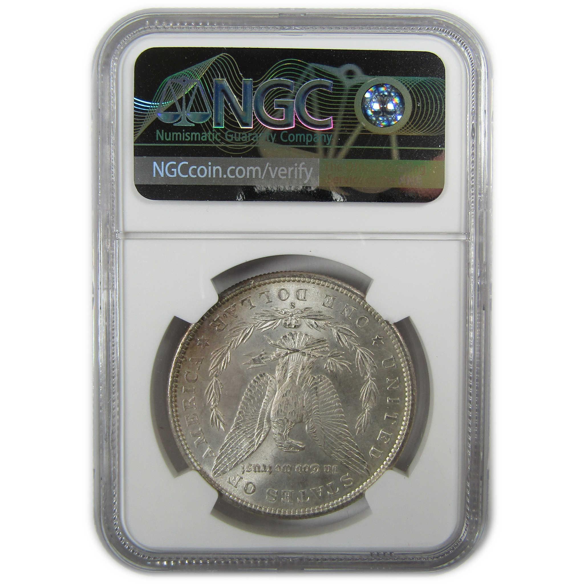 1881 S Morgan Silver Dollar MS 64 NGC Uncirculated $1 Coin SKU:CP394 - Morgan coin - Morgan silver dollar - Morgan silver dollar for sale - Profile Coins & Collectibles