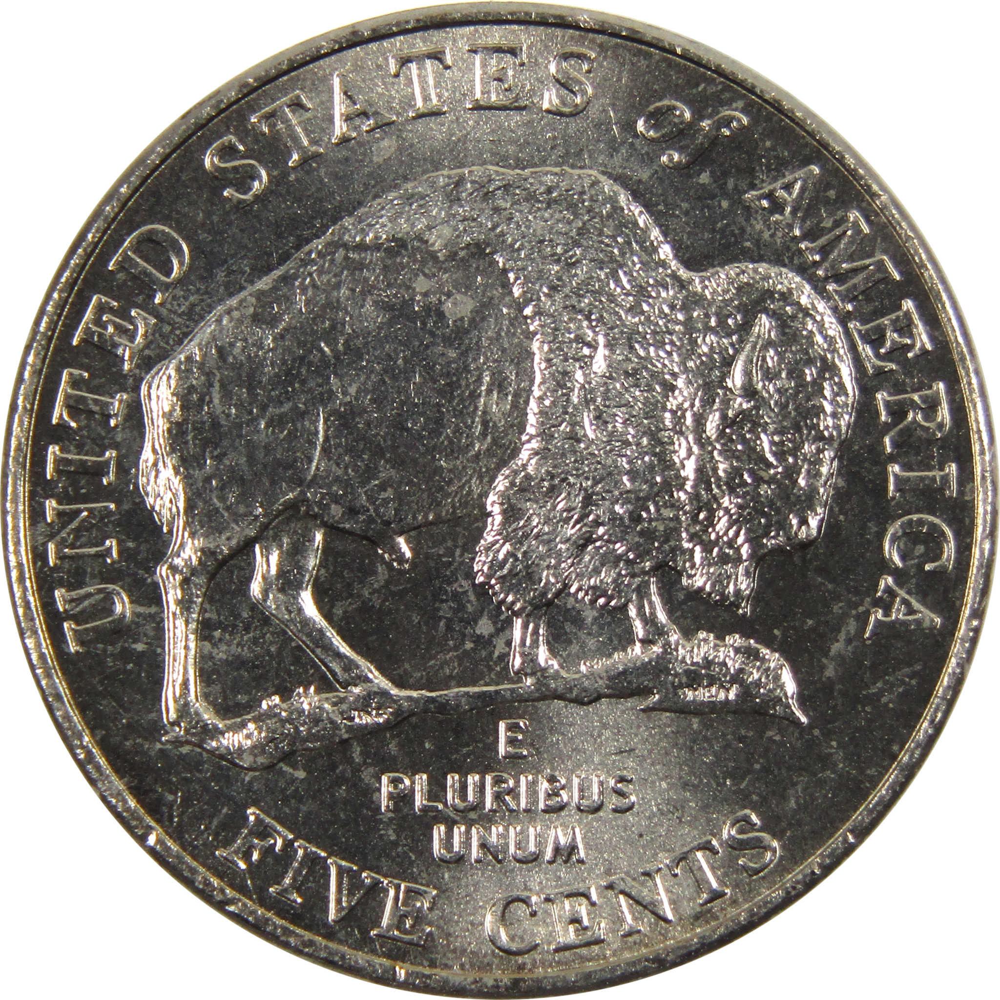 2005 P American Bison Jefferson Nickel BU Uncirculated 5c Coin