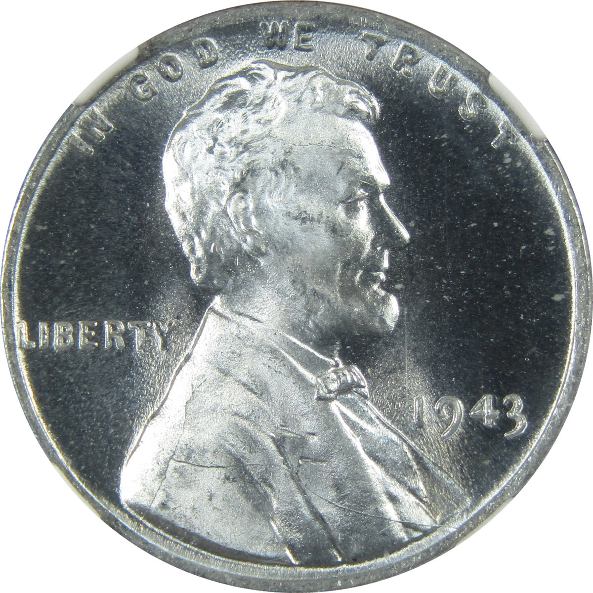 1943 Lincoln Wheat Steel Cent MS 67 NGC Penny 1c Coin SKU:I28796
