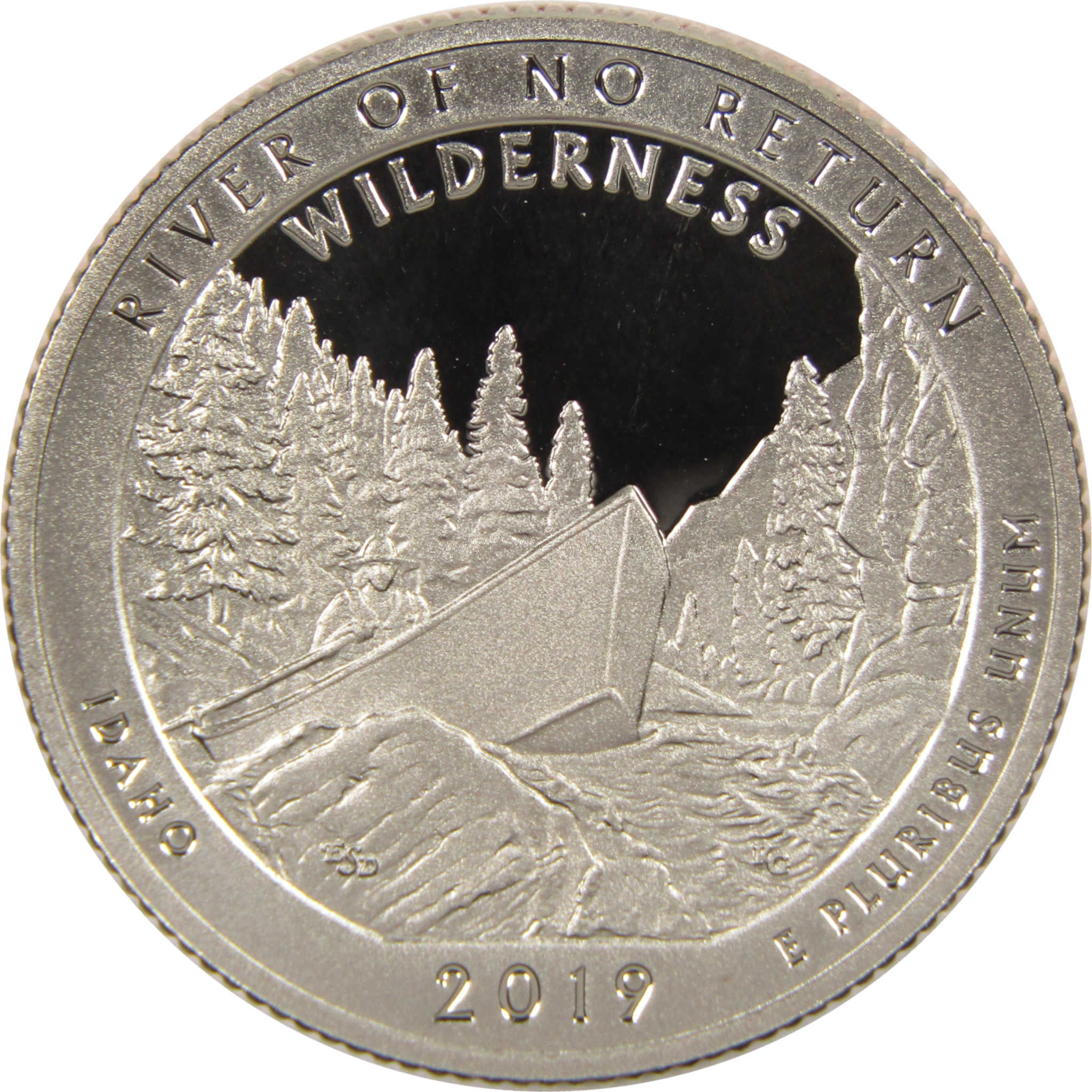 2019 S Frank Church River National Park Quarter Choice Proof Clad Coin