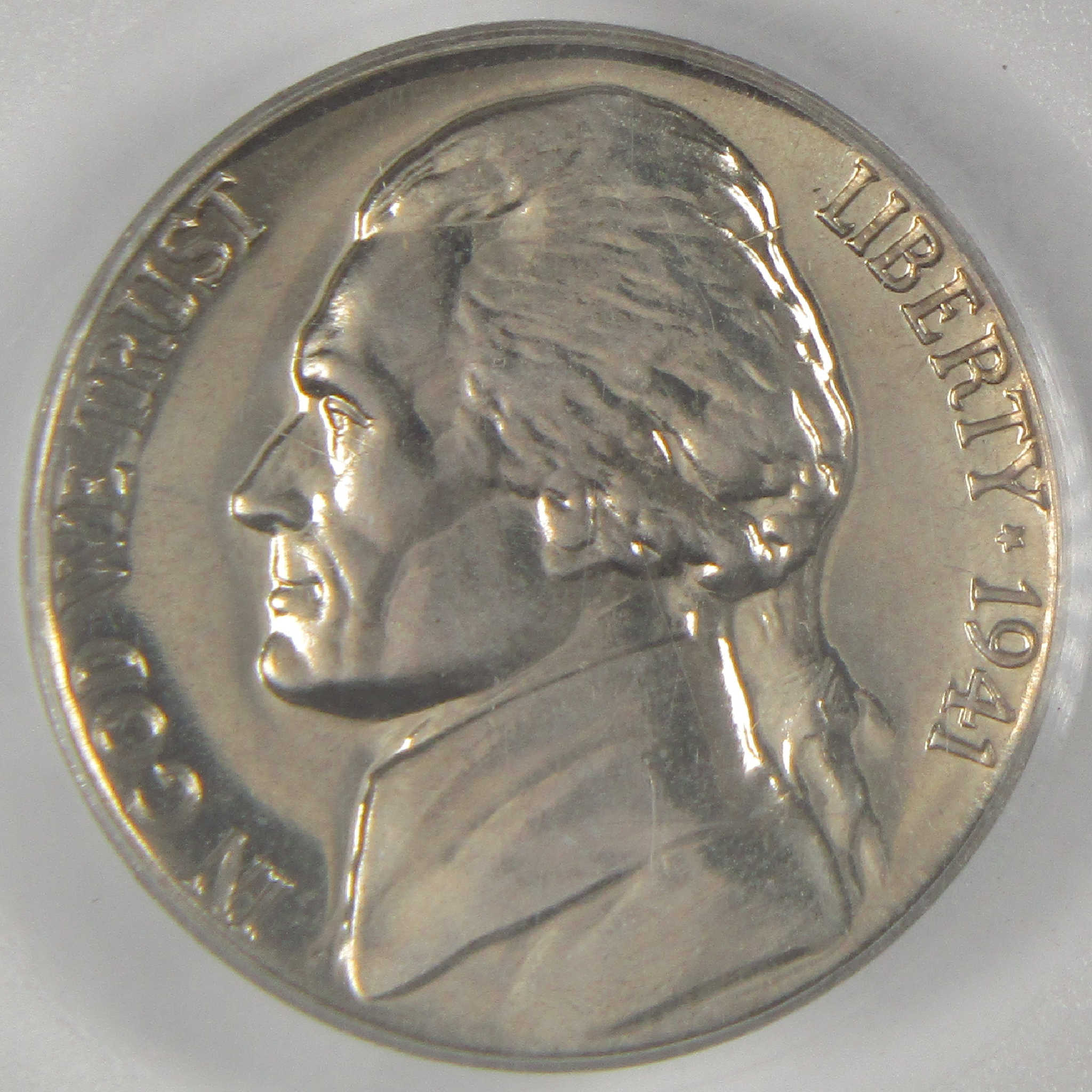 1941 Jefferson Nickel PR 66 PCGS Proof 5c Coin