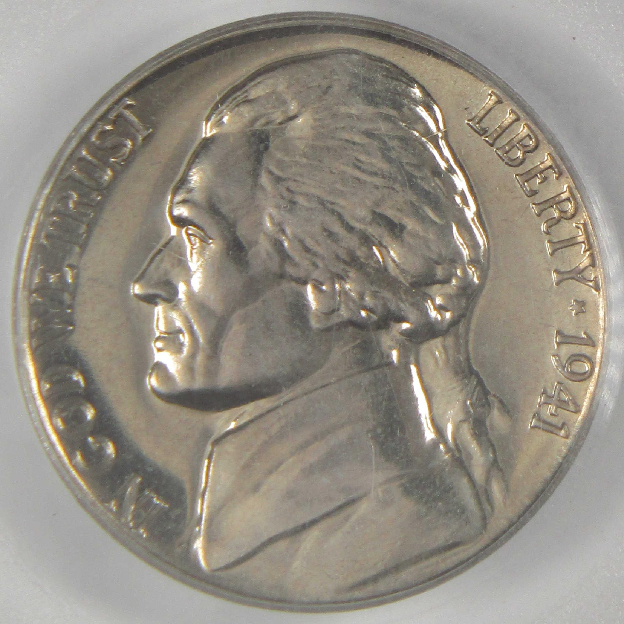 1941 Jefferson Nickel PR 66 PCGS Proof 5c Coin