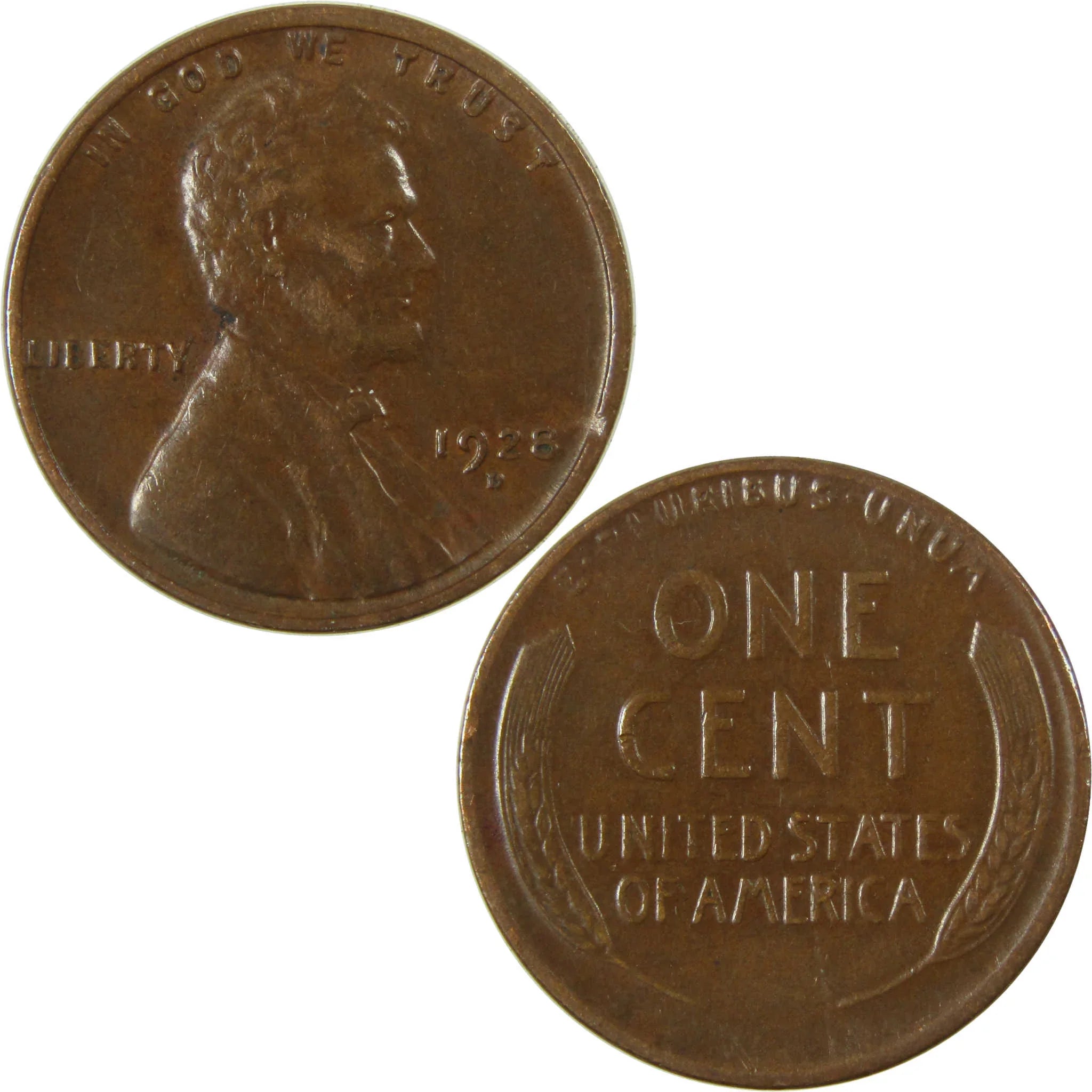 1928 D Lincoln Wheat Cent VF Very Fine Penny 1c Coin SKU:I27607