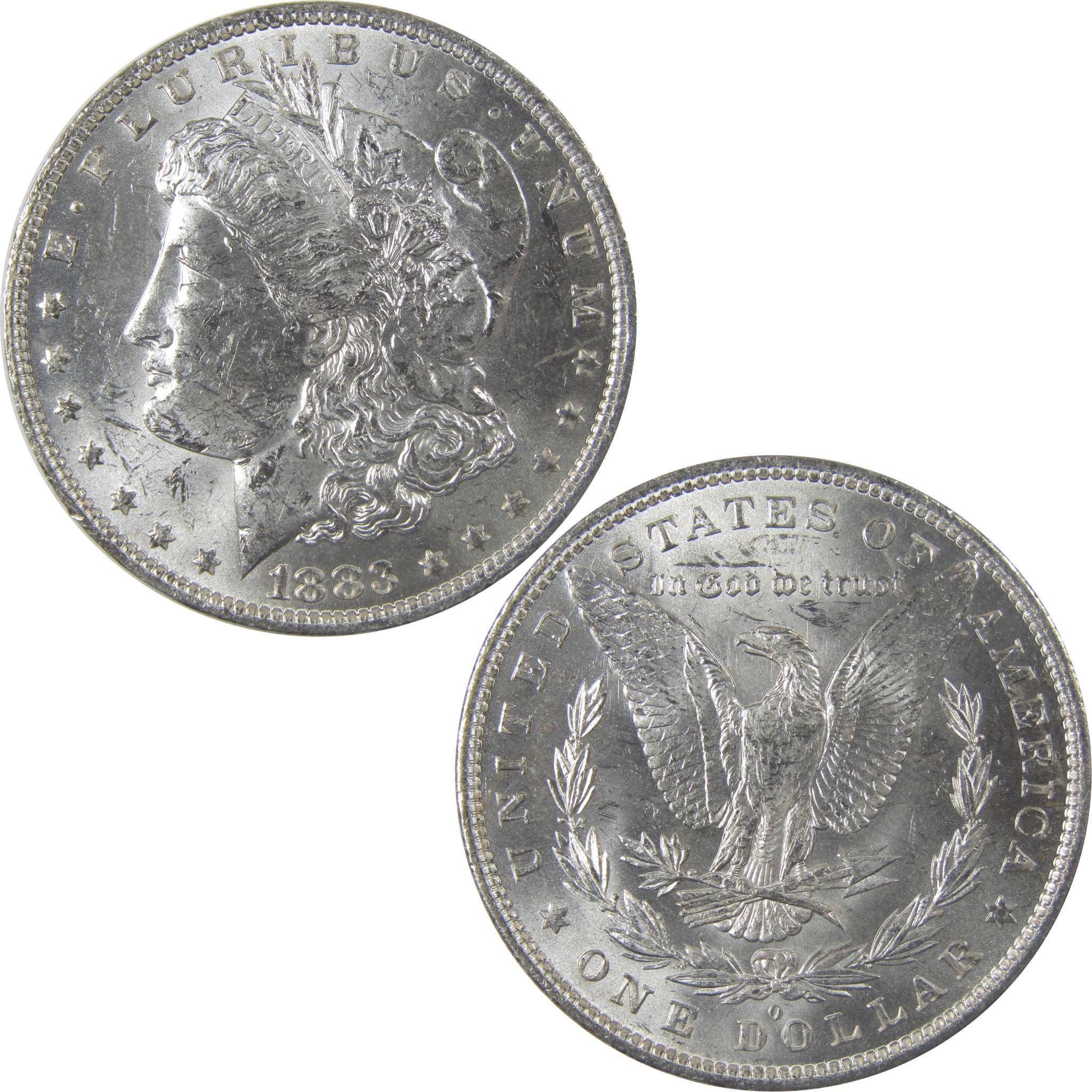 1883 O Morgan Silver Dollar Uncirculated Mint State $1 Coin SKU:I24842 - Morgan coin - Morgan silver dollar - Morgan silver dollar for sale - Profile Coins & Collectibles
