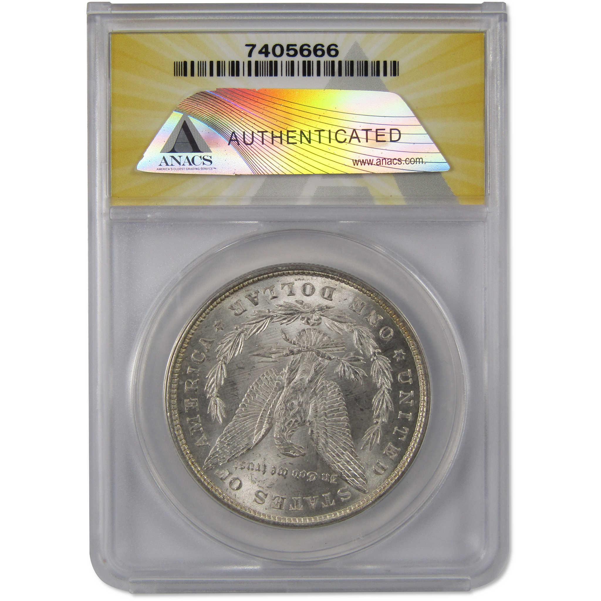 1878 8TF Morgan Dollar MS 63 ANACS 90% Silver $1 Coin SKU:I10163 - Morgan coin - Morgan silver dollar - Morgan silver dollar for sale - Profile Coins & Collectibles